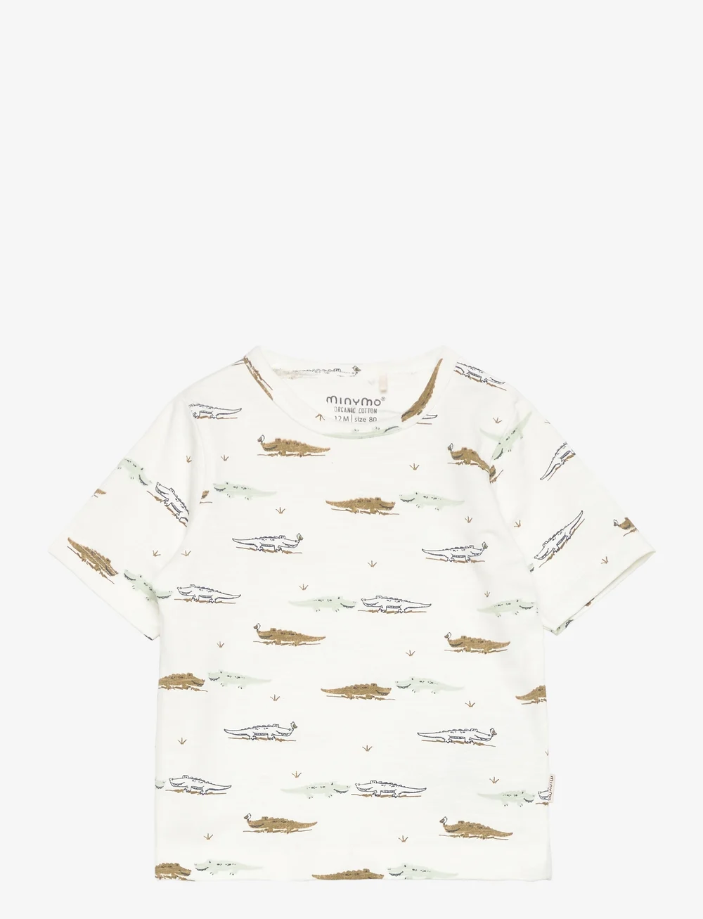 Minymo - T-shirt SS AOP - lühikeste varrukatega t-särgid - pristine - 0