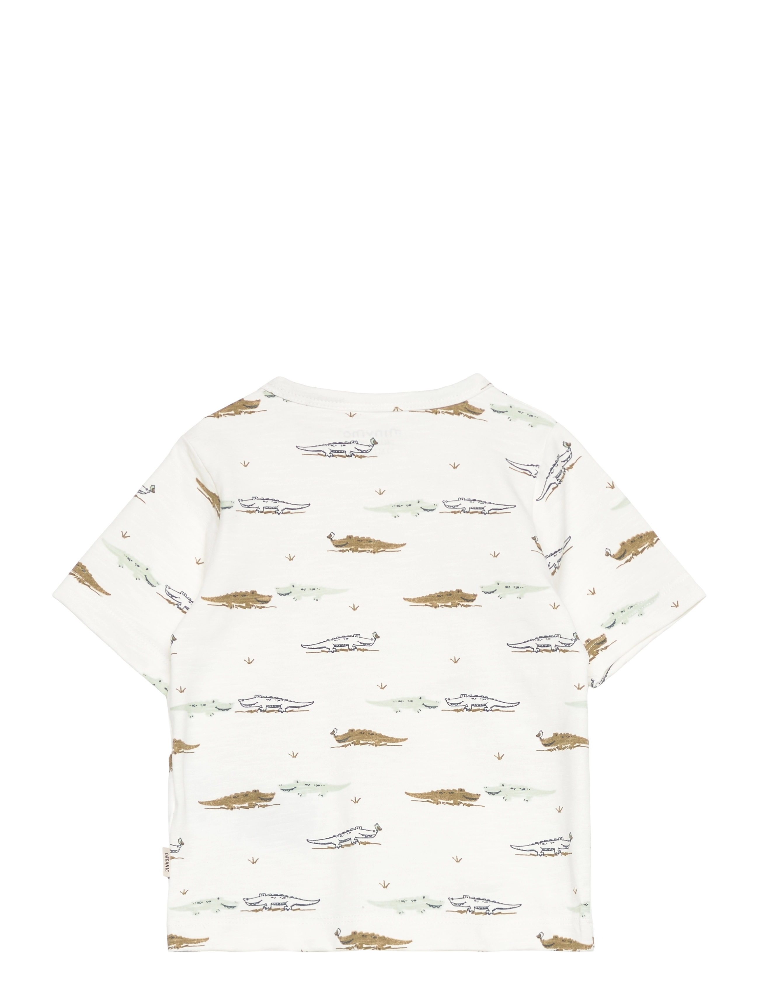 Minymo - T-shirt SS AOP - pristine - 1