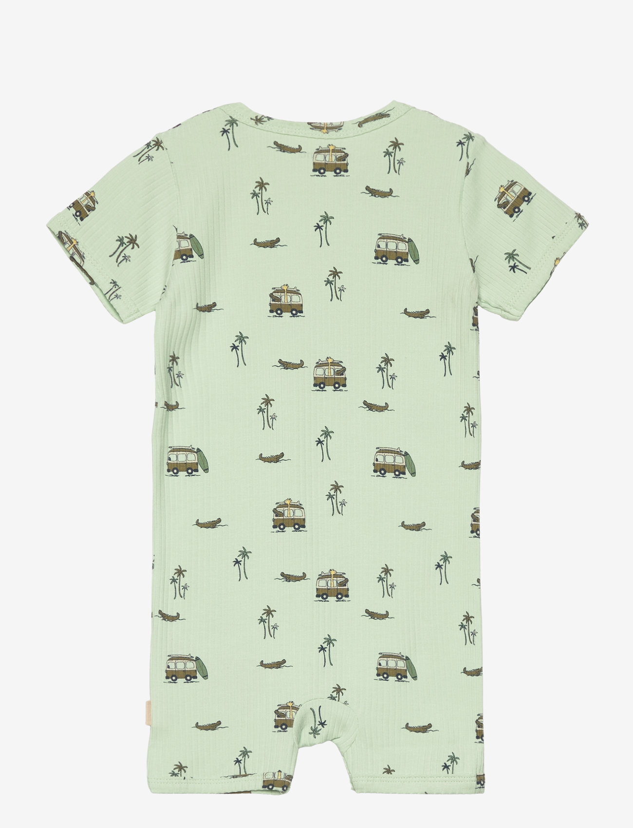 Minymo - Suit SS AOP Rib - spray - 1