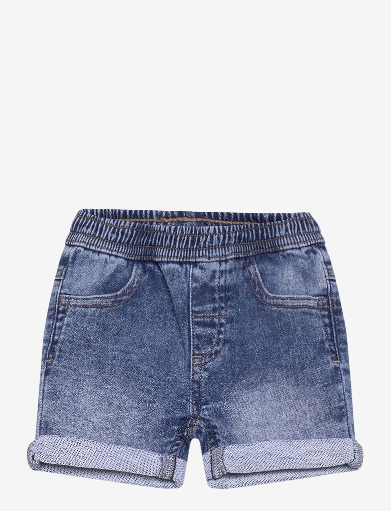 Minymo - Shorts Sweat Denim - blue nights - 0