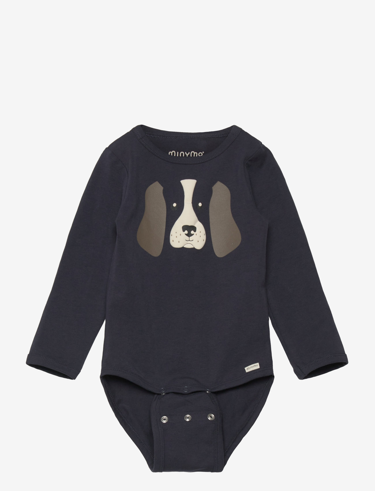 Minymo - Body LS - langärmelig - parisian night - 0