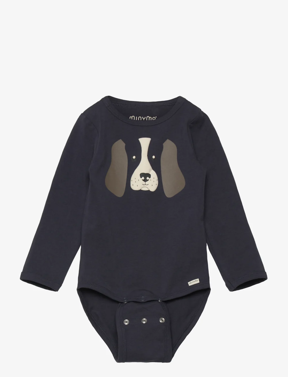 Minymo - Body LS - langärmelig - parisian night - 0