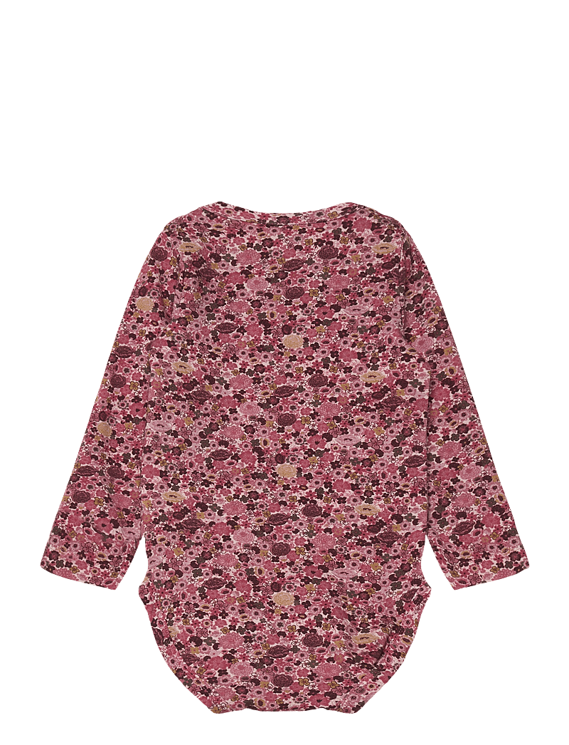 Minymo - Body LS AOP - pikkade varrukatega - dusty rose - 1