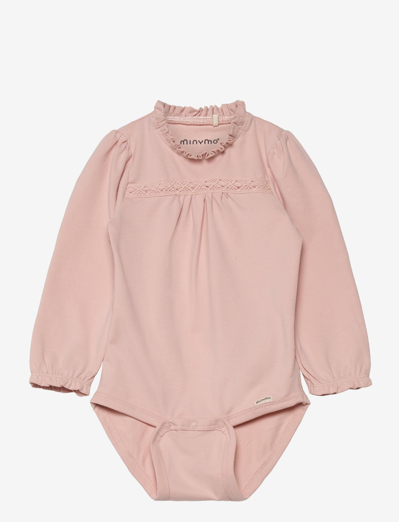 Minymo - Body LS - de laveste prisene - sepia rose - 0