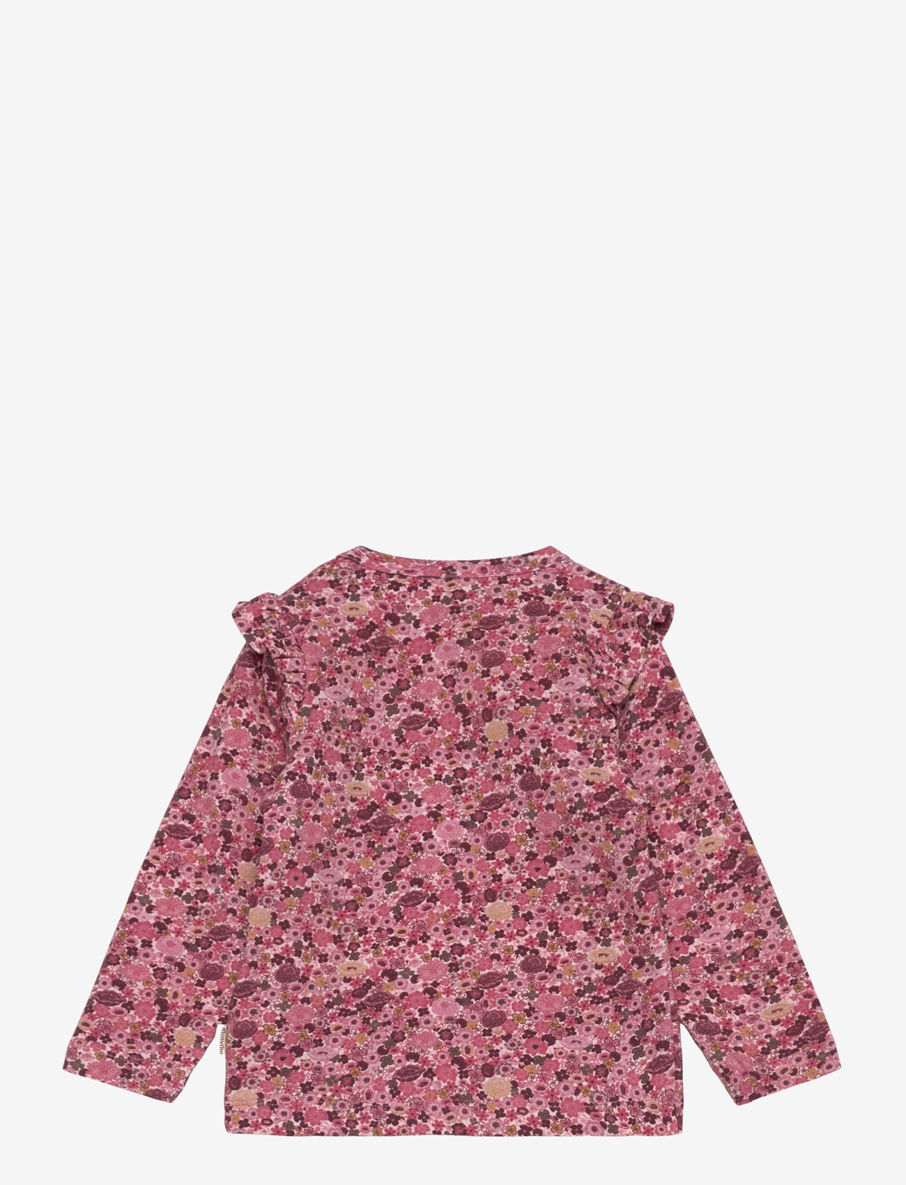 Minymo - T-shirt LS AOP - dusty rose - 1