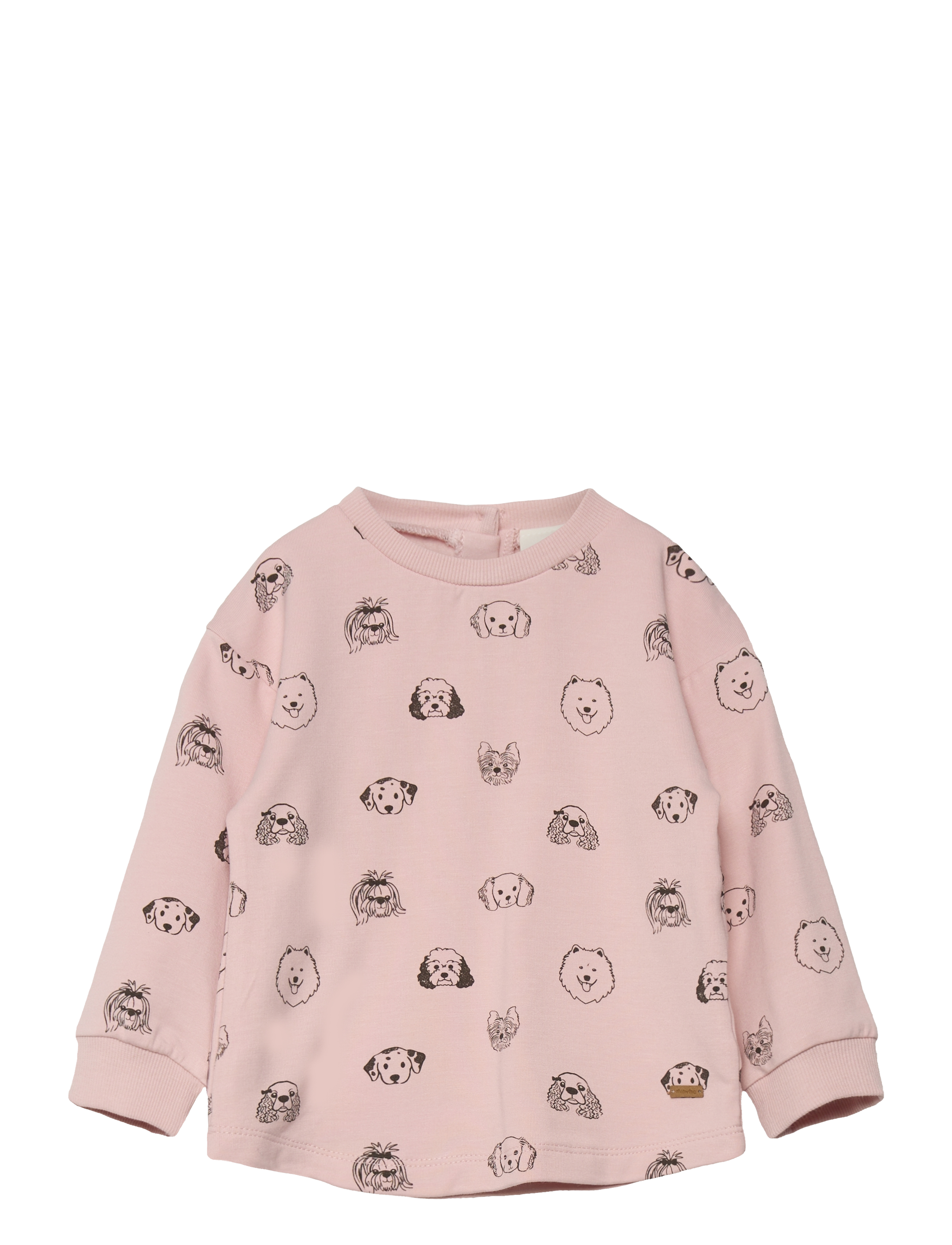 Minymo Sweatshirt LS AOP - Riided - SEPIA ROSE / pink/rose