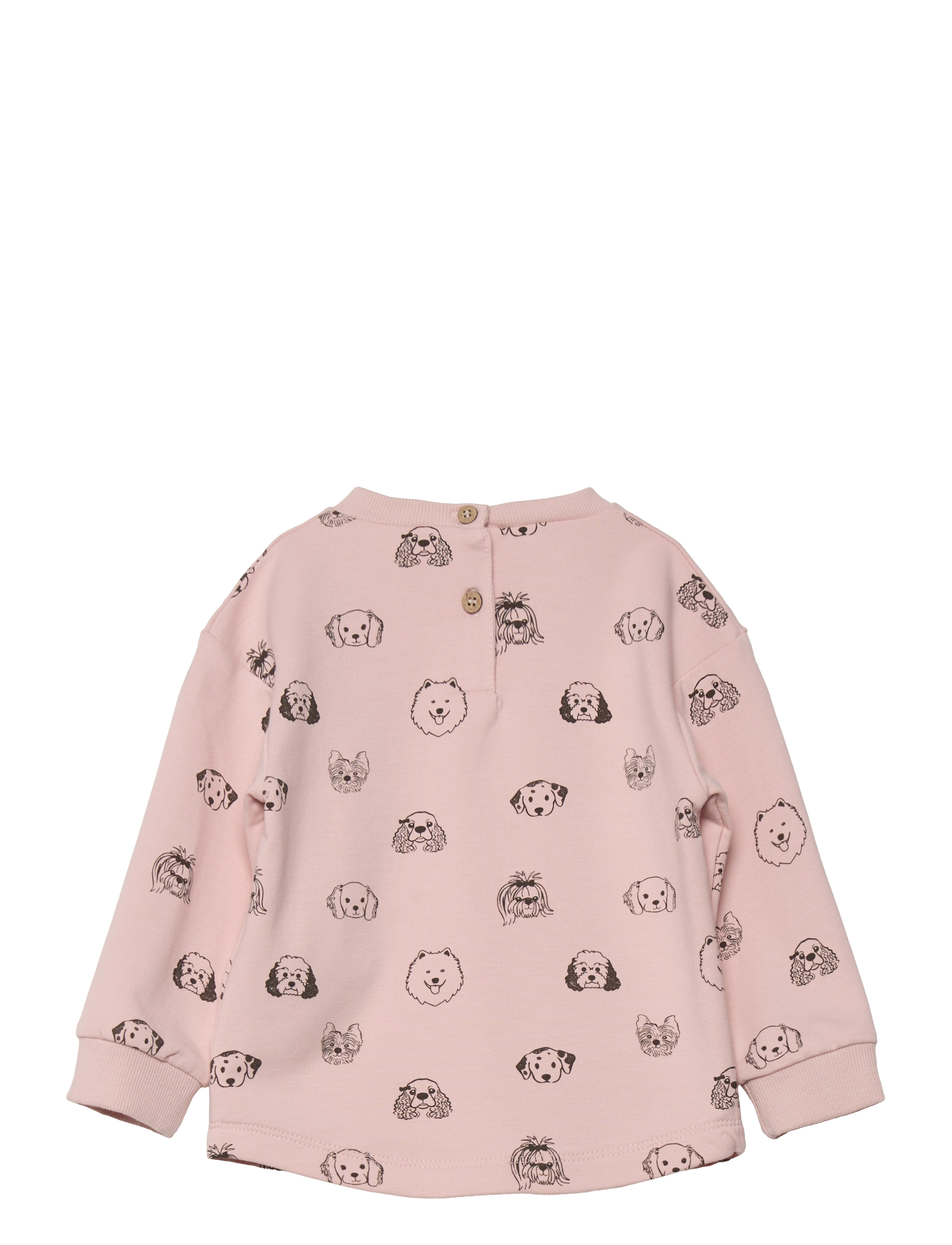 Minymo - Sweatshirt LS AOP - sweatshirts - sepia rose - 1