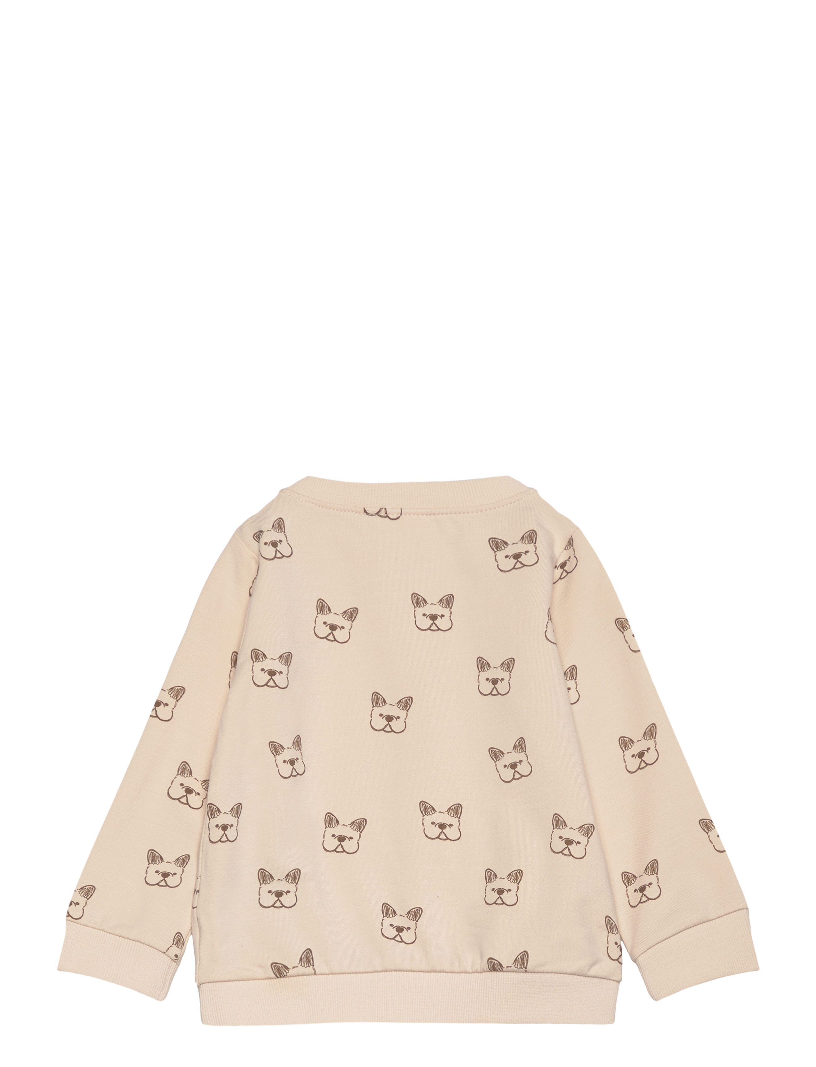 Minymo - Sweatshirt LS AOP - svetarit - sandshell - 1