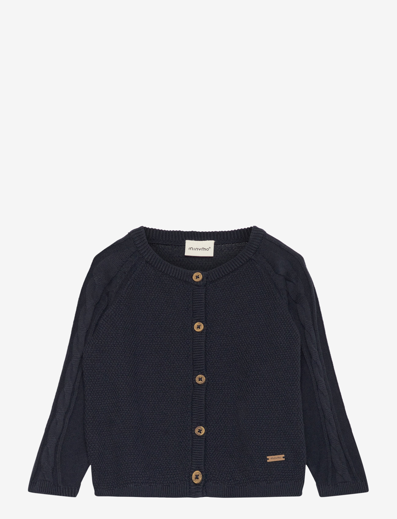 Minymo - Cardigan Knit - cardigans - parisian night - 0