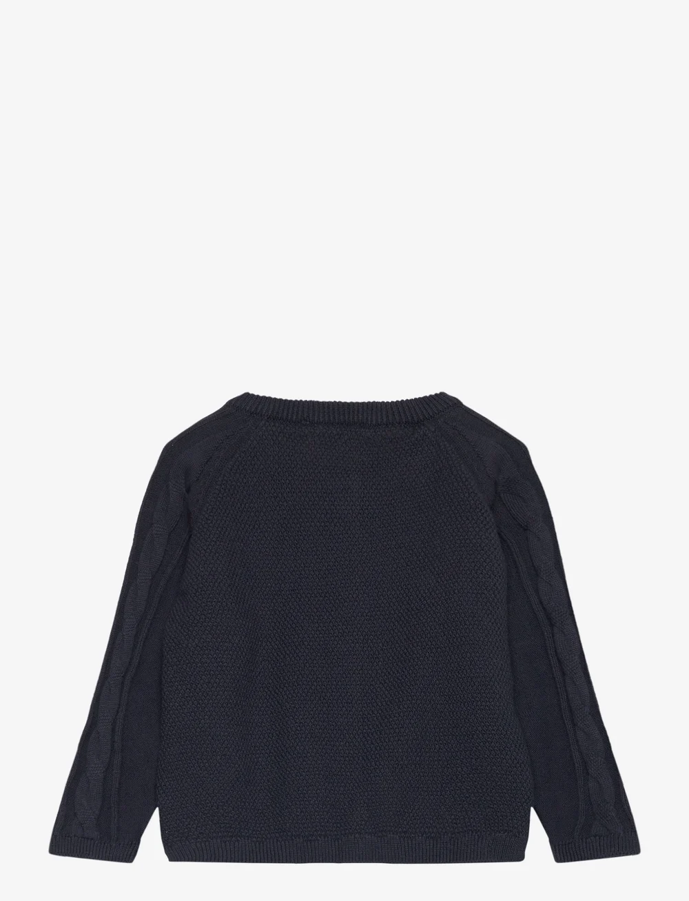 Minymo - Cardigan Knit - koftor - parisian night - 1
