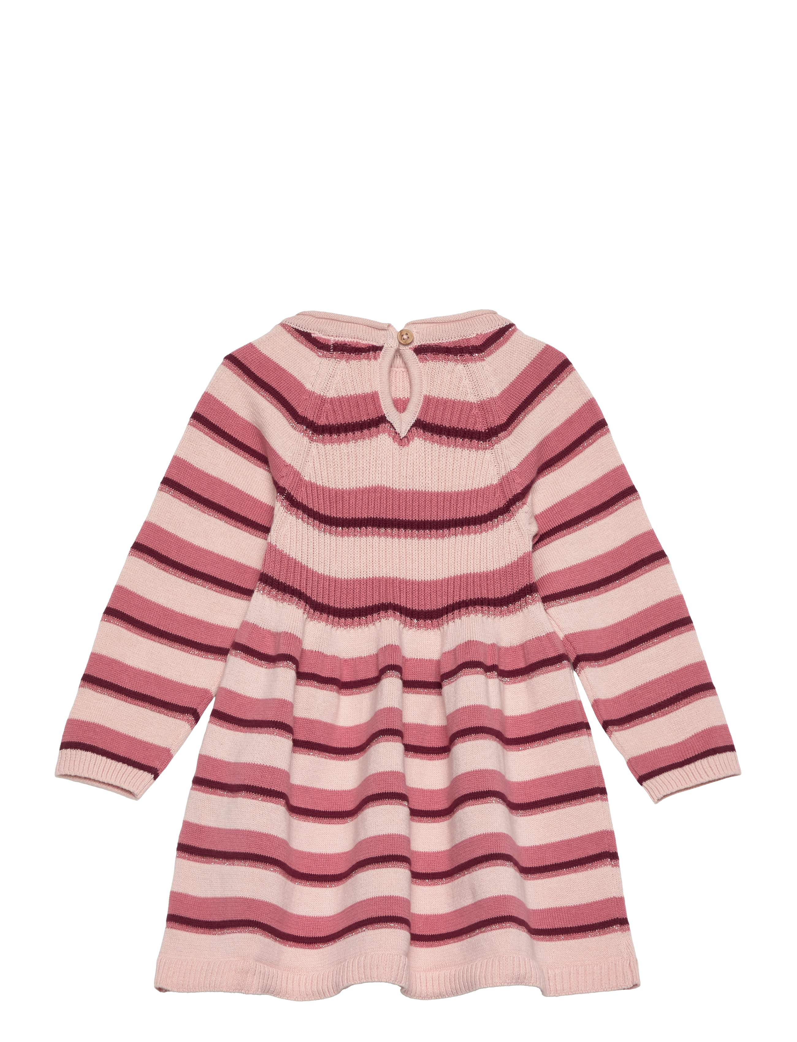 Minymo - Dress LS Y/D Knit - dusty rose - 1