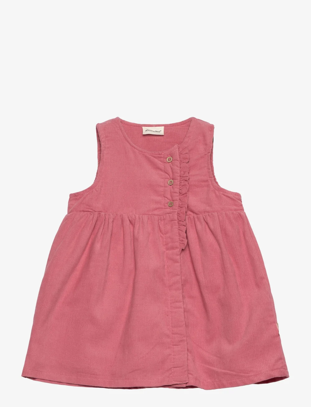 Minymo - Spencer Corduroy w. Lining - Ærmeløse babykjoler - dusty rose - 0