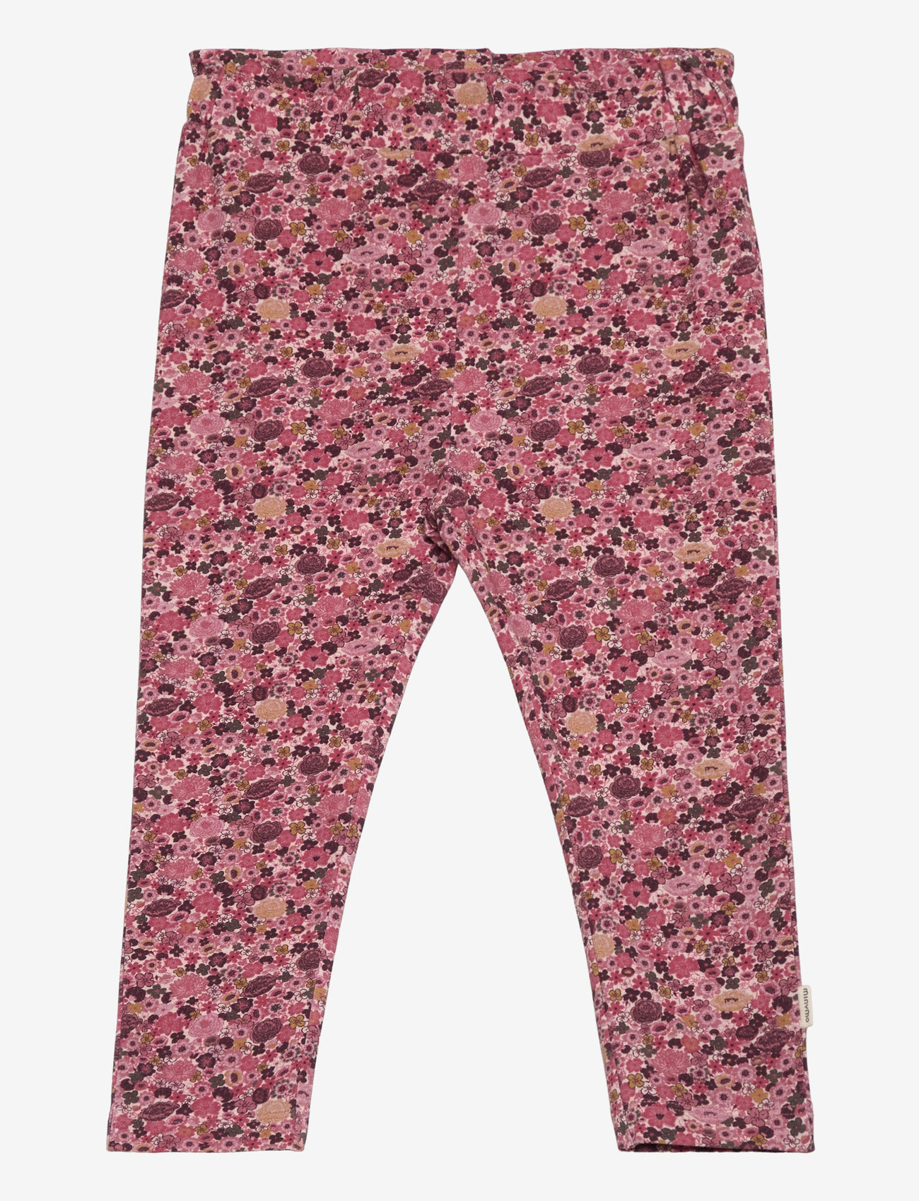 Minymo - Pants AOP - dusty rose - 0