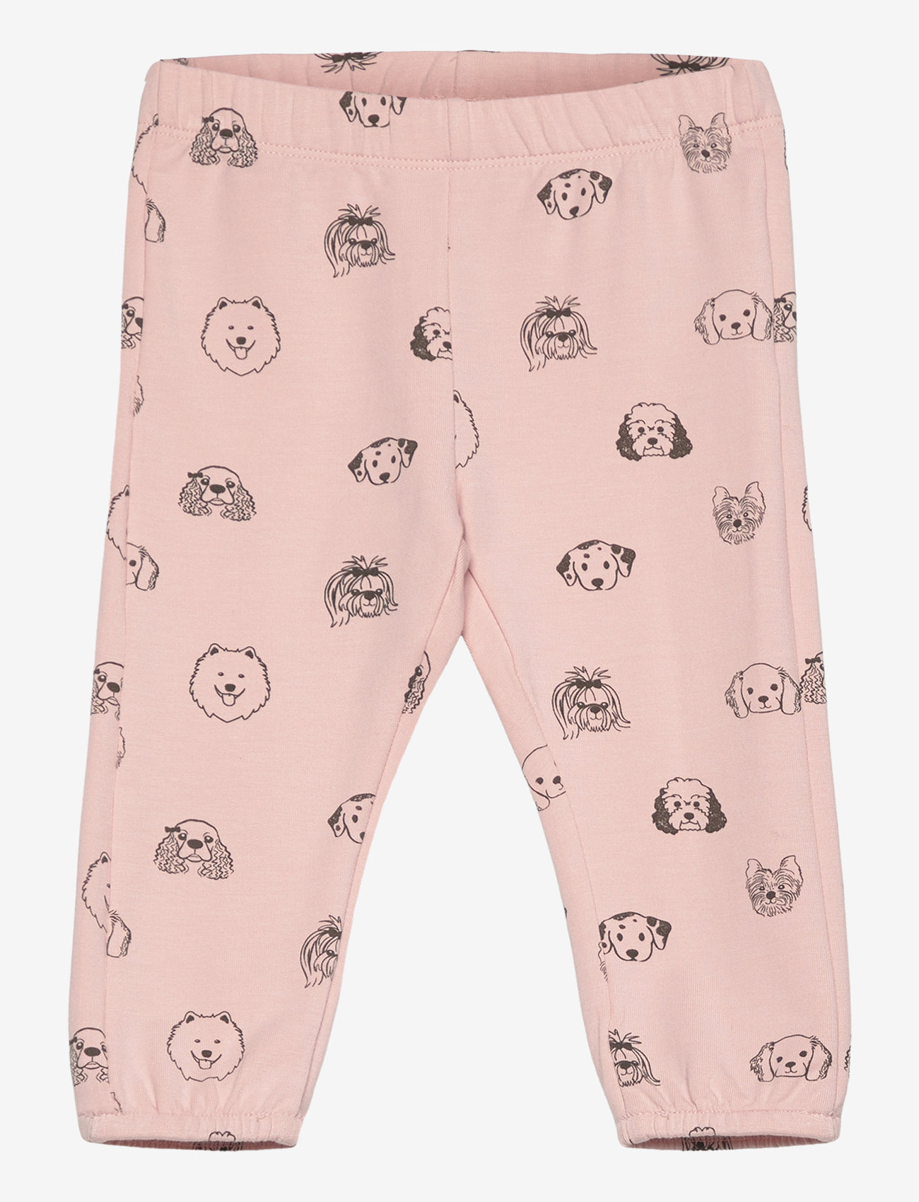 Minymo - Pants AOP Sweat - jogginghosen - sepia rose - 0