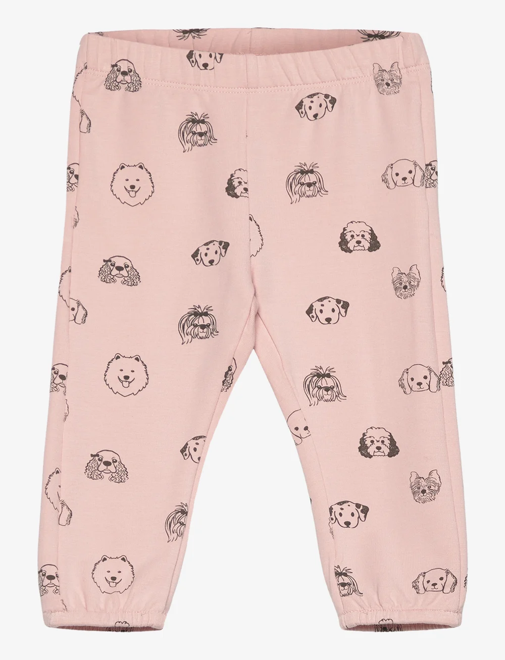 Minymo - Pants AOP Sweat - jogginghosen - sepia rose - 0