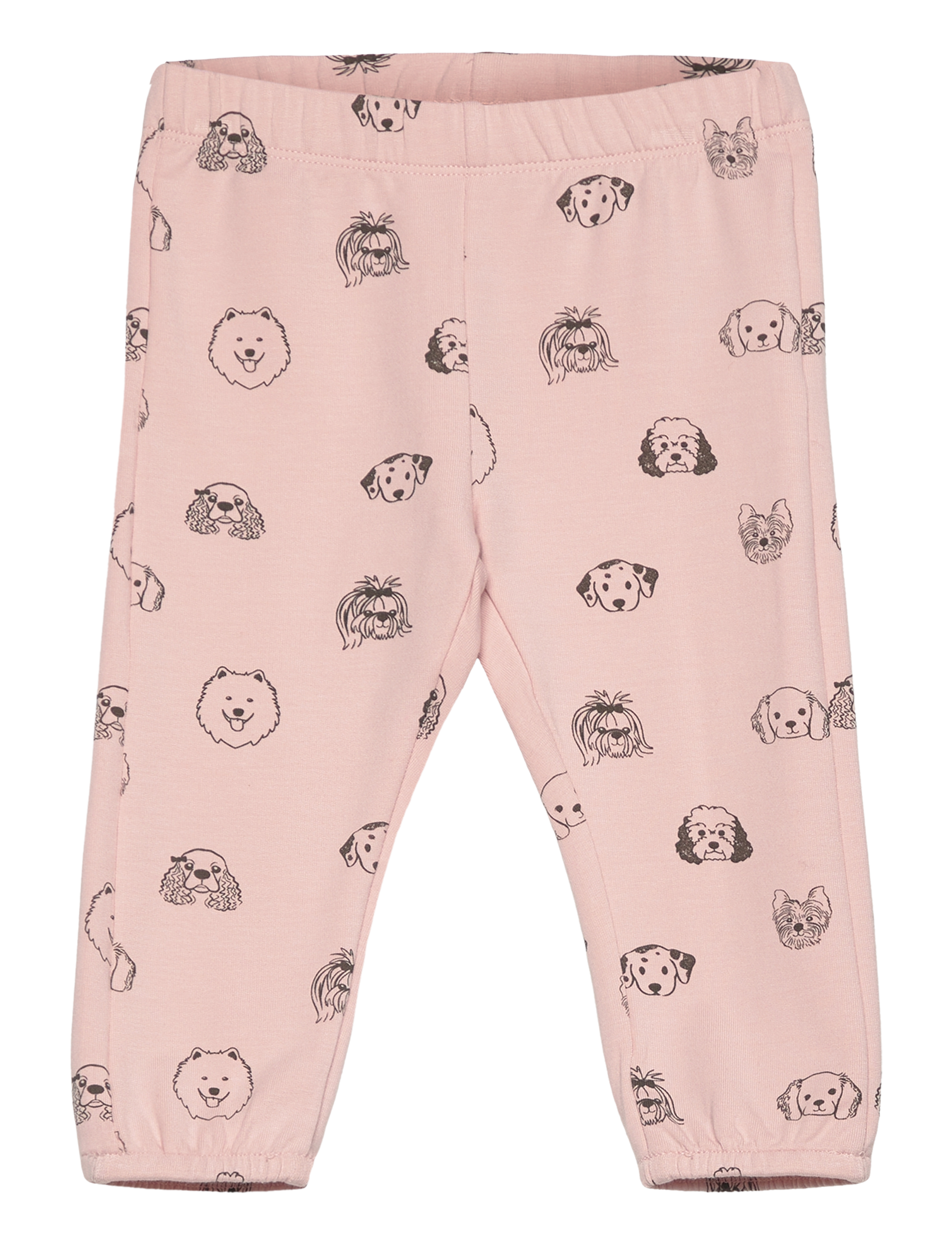 Minymo Pants AOP Sweat - Underdele - SEPIA ROSE / pink/rose