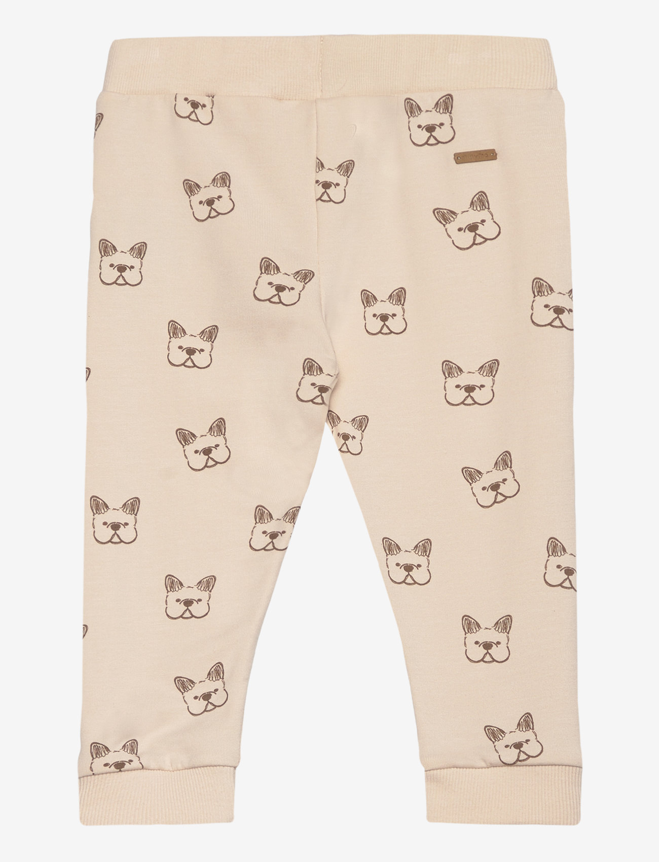 Minymo - Pants AOP Sweat - jogginghosen - sandshell - 1