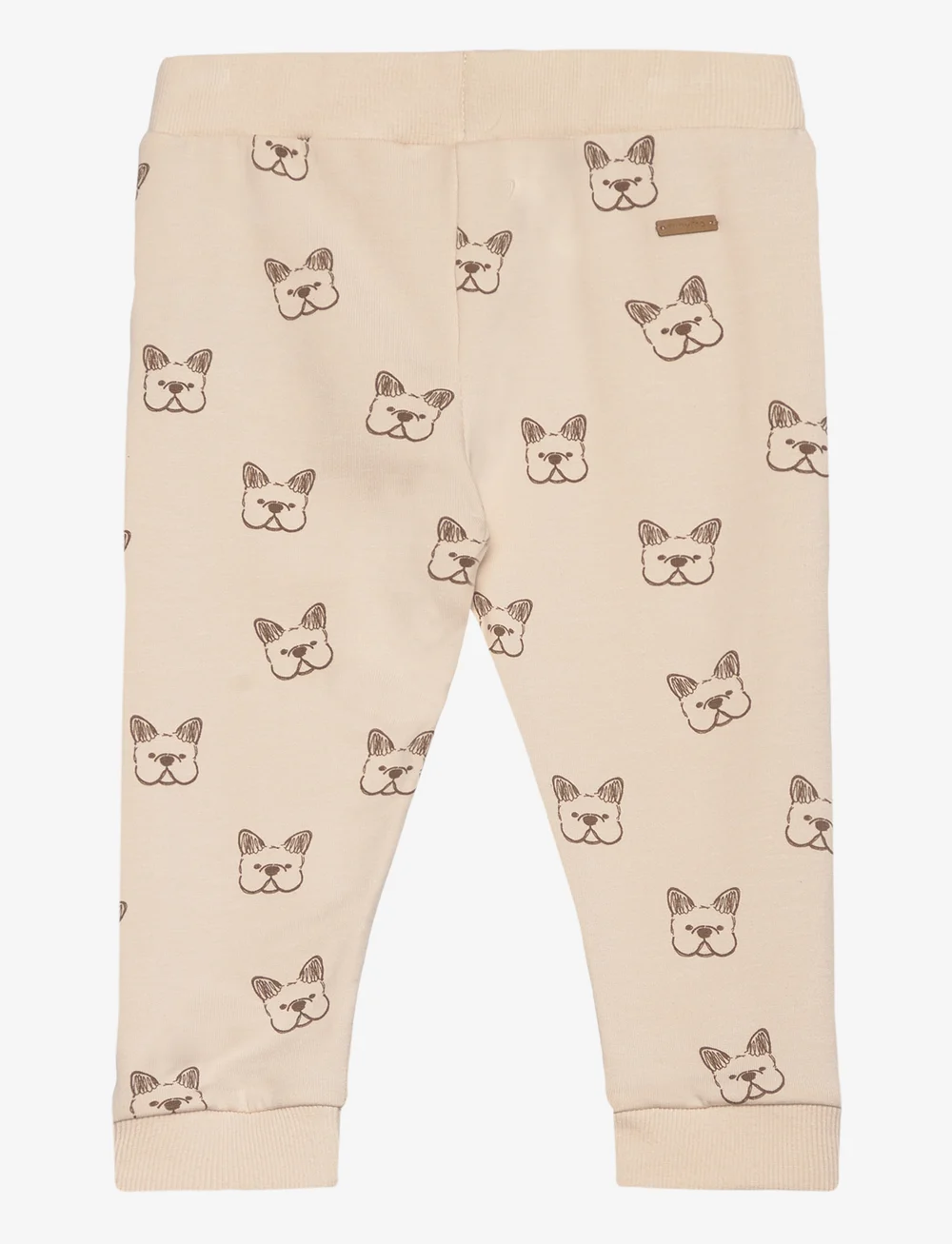 Minymo - Pants AOP Sweat - dressipüksid - sandshell - 1