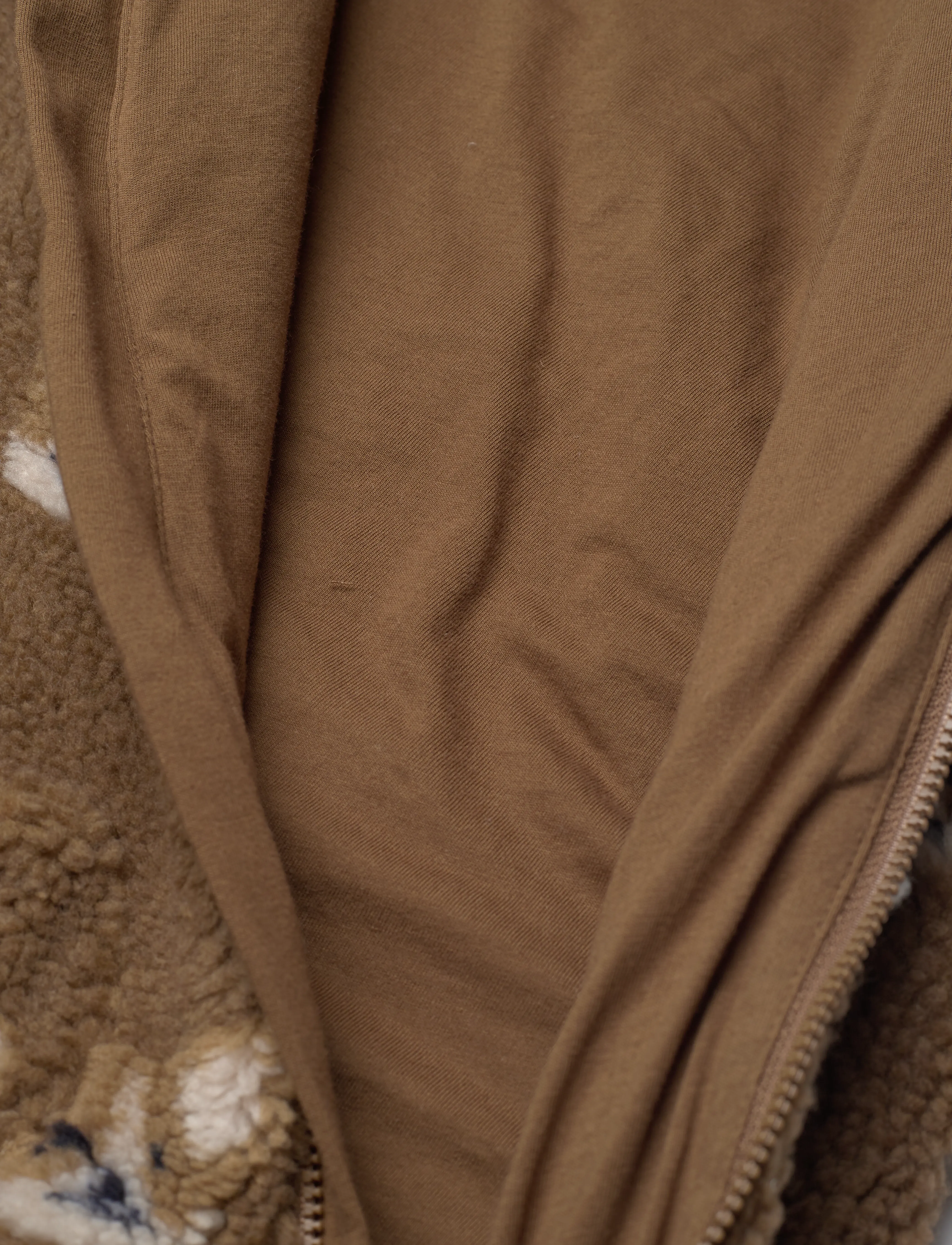 Minymo - Wholesuit Teddy w. Lining - sepia - 3