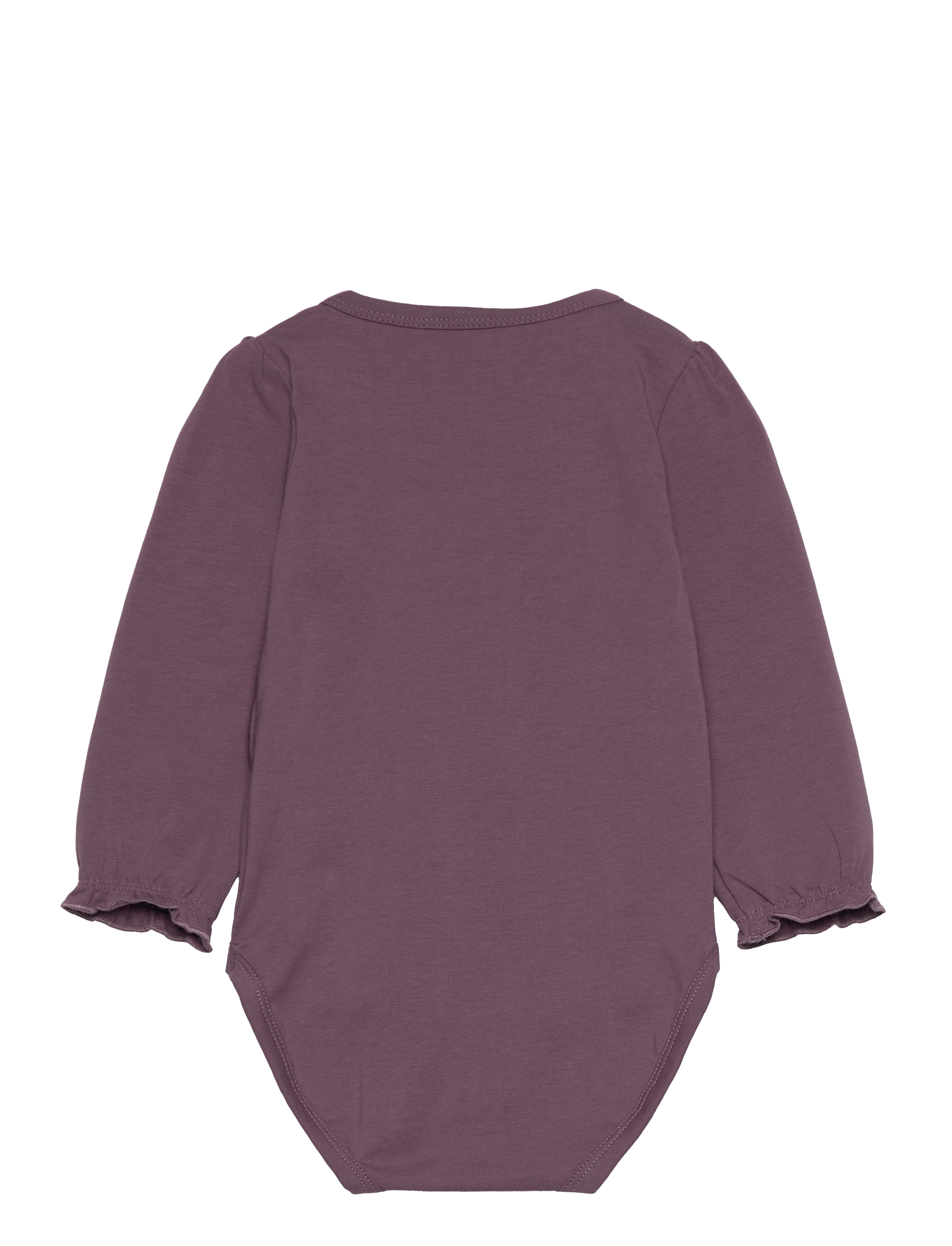 Minymo - Body LS - black plum - 1