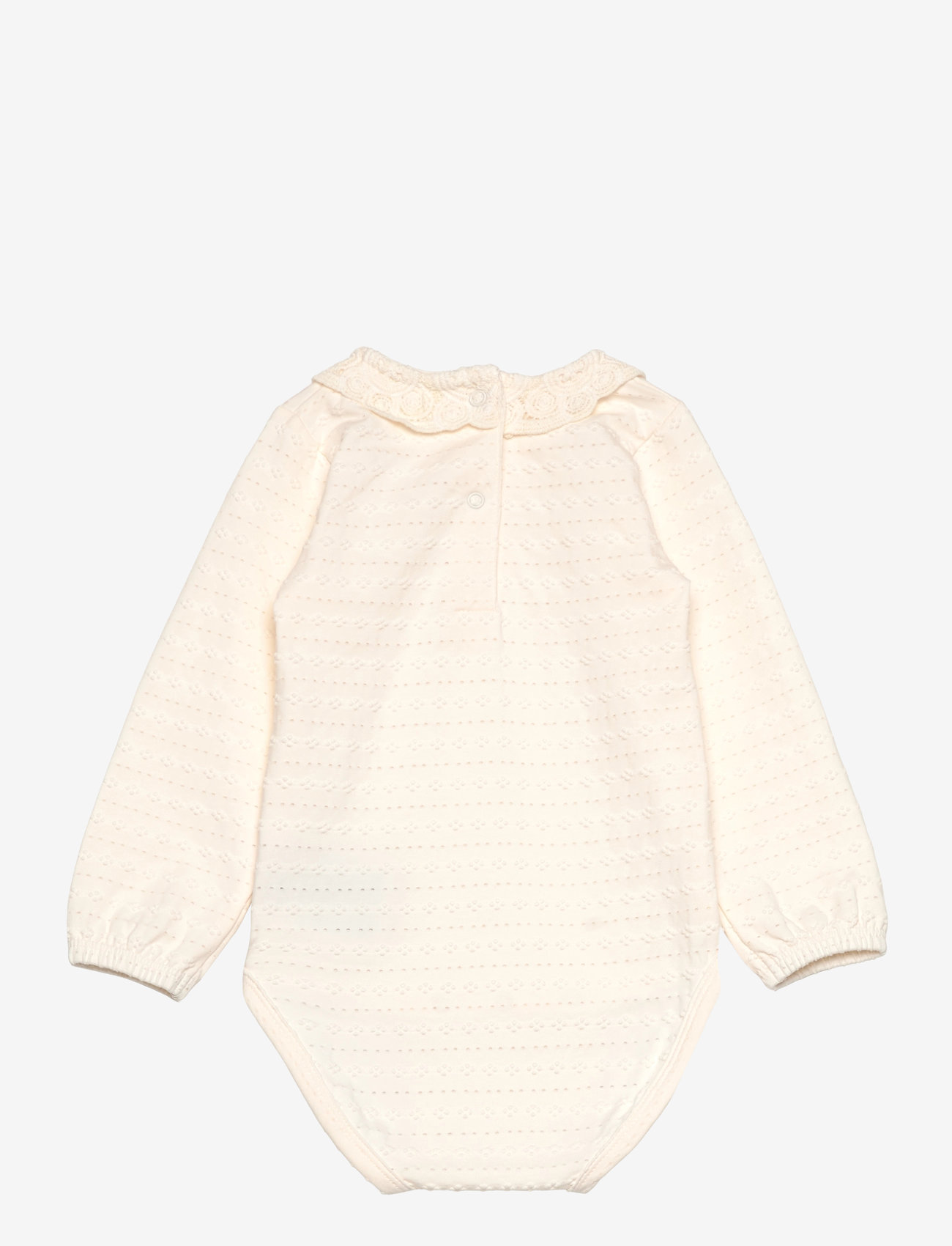 Minymo - Body LS Jacquard - eggnog - 1