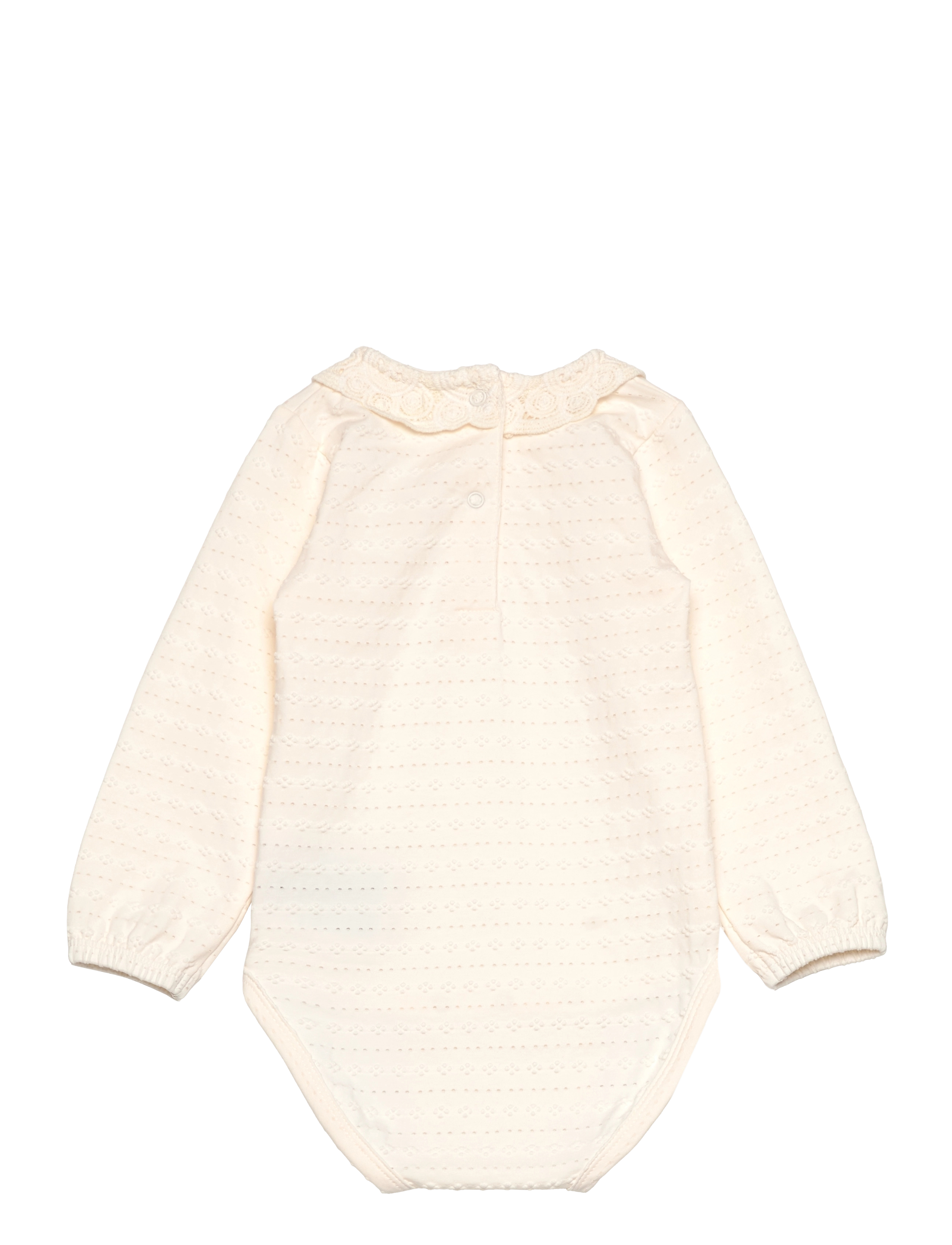 Minymo - Body LS Jacquard - eggnog - 1