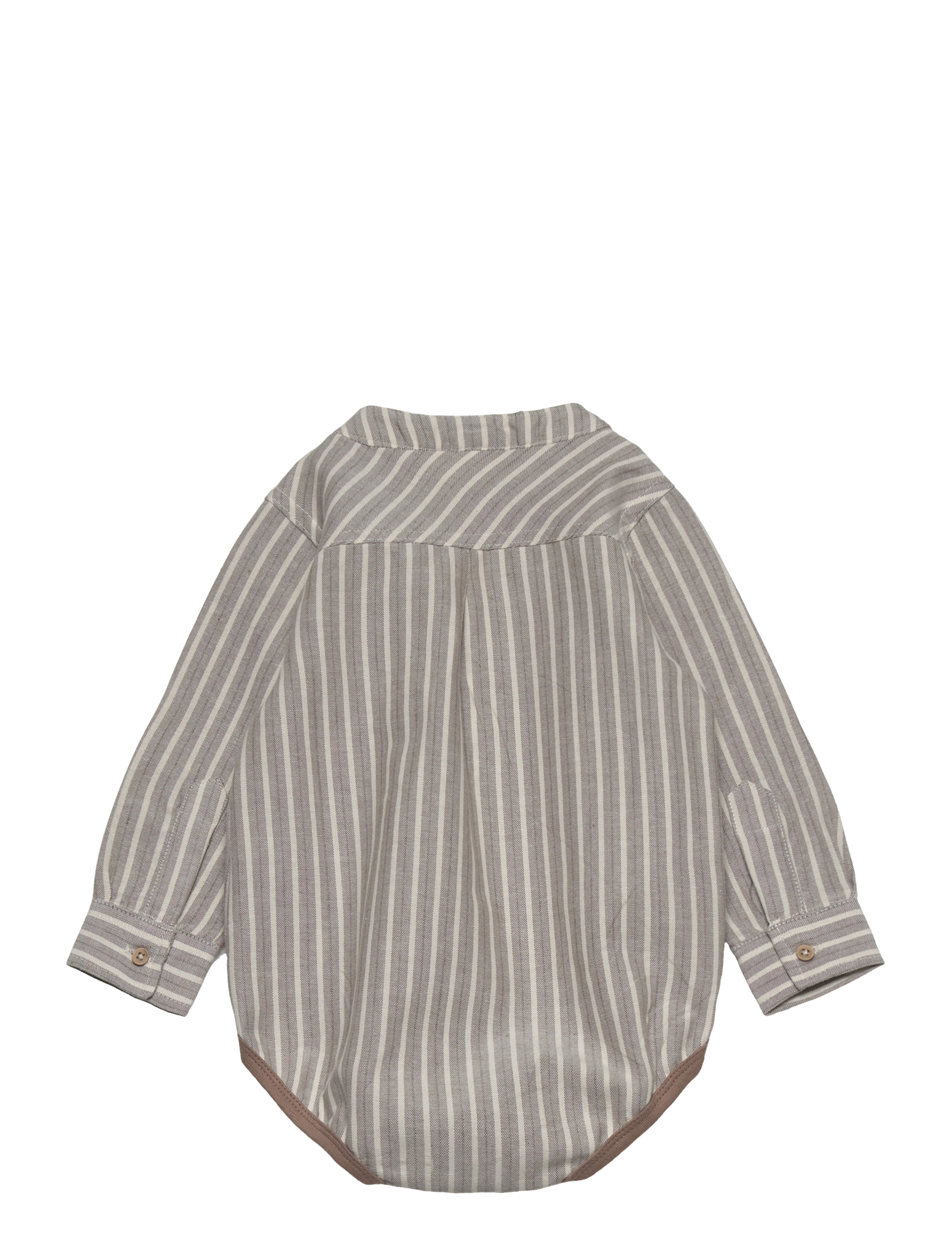 Minymo - Body LS Y/D - taupe gray - 1