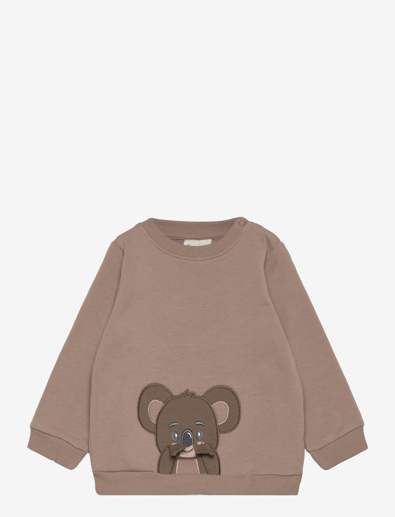 Minymo - Sweatshirt LS - taupe gray - 0