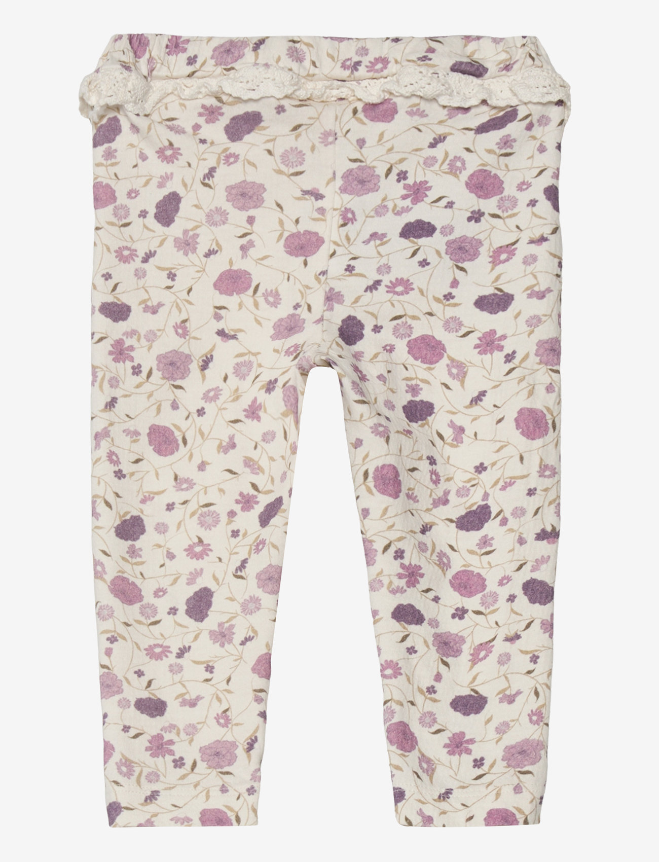 Minymo - Leggings AOP - eggnog - 1