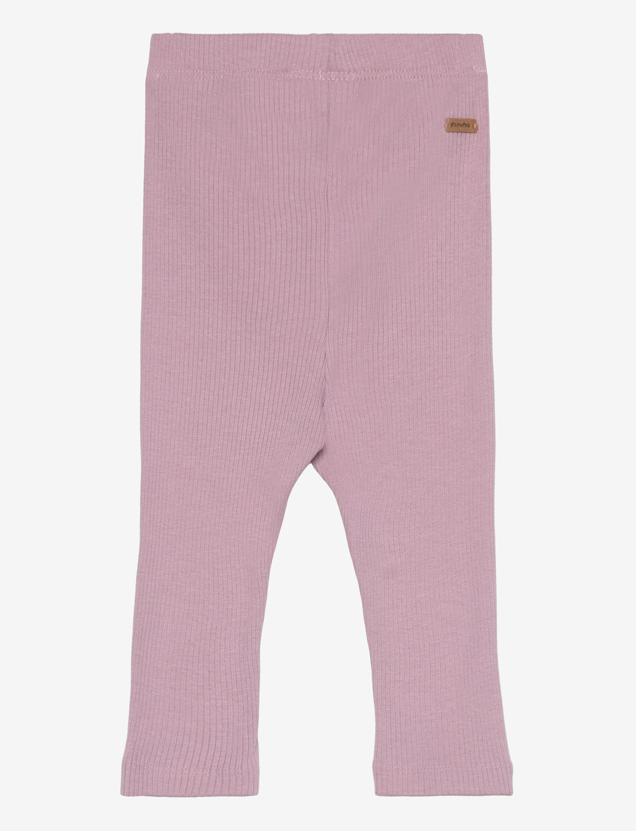 Minymo - Leggings Rib - dawn pink - 1