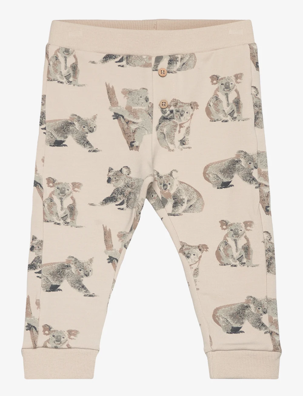Minymo - Pants AOP Sweat - jogginghosen - moonbeam - 0