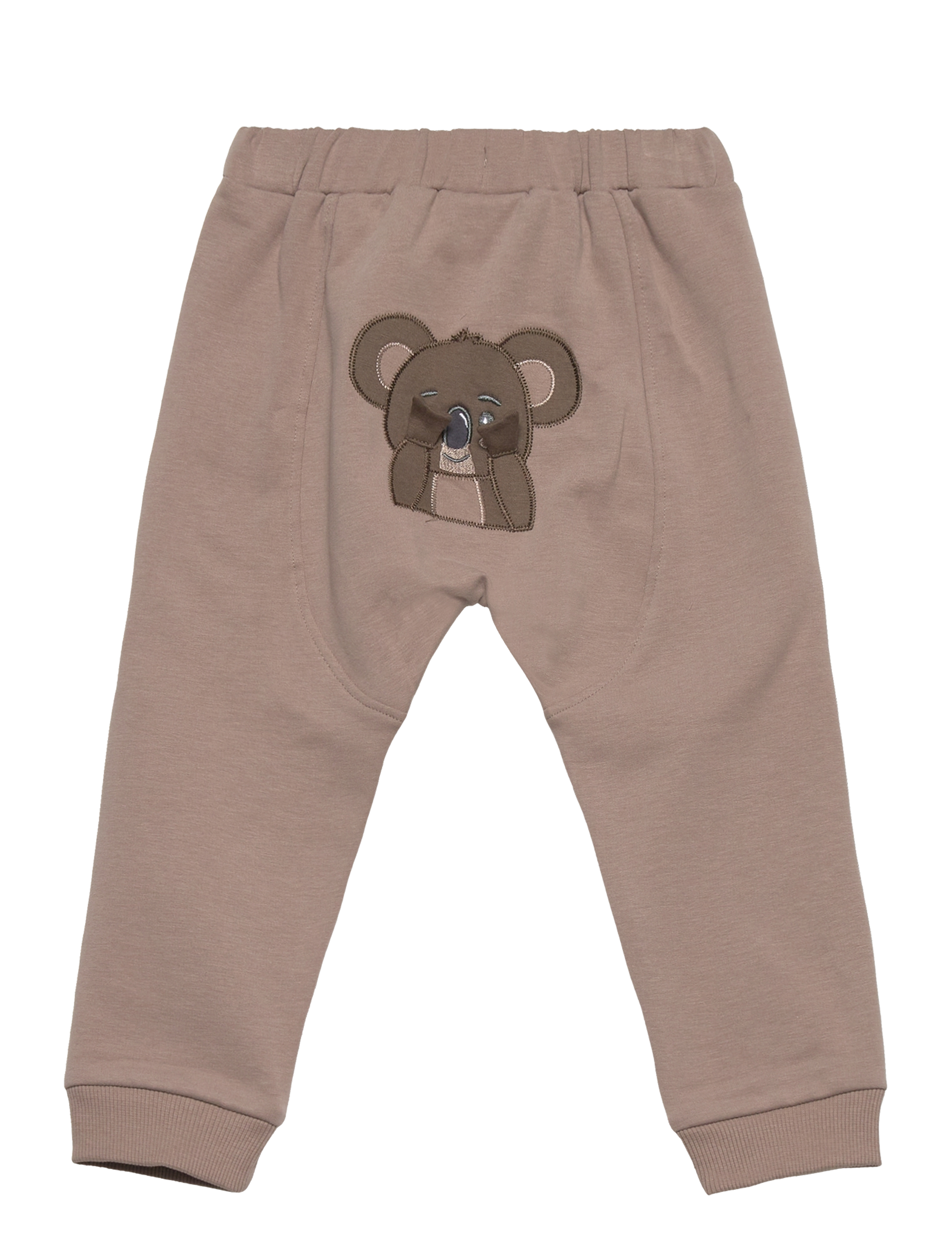Minymo - Pants Sweat - taupe gray - 1