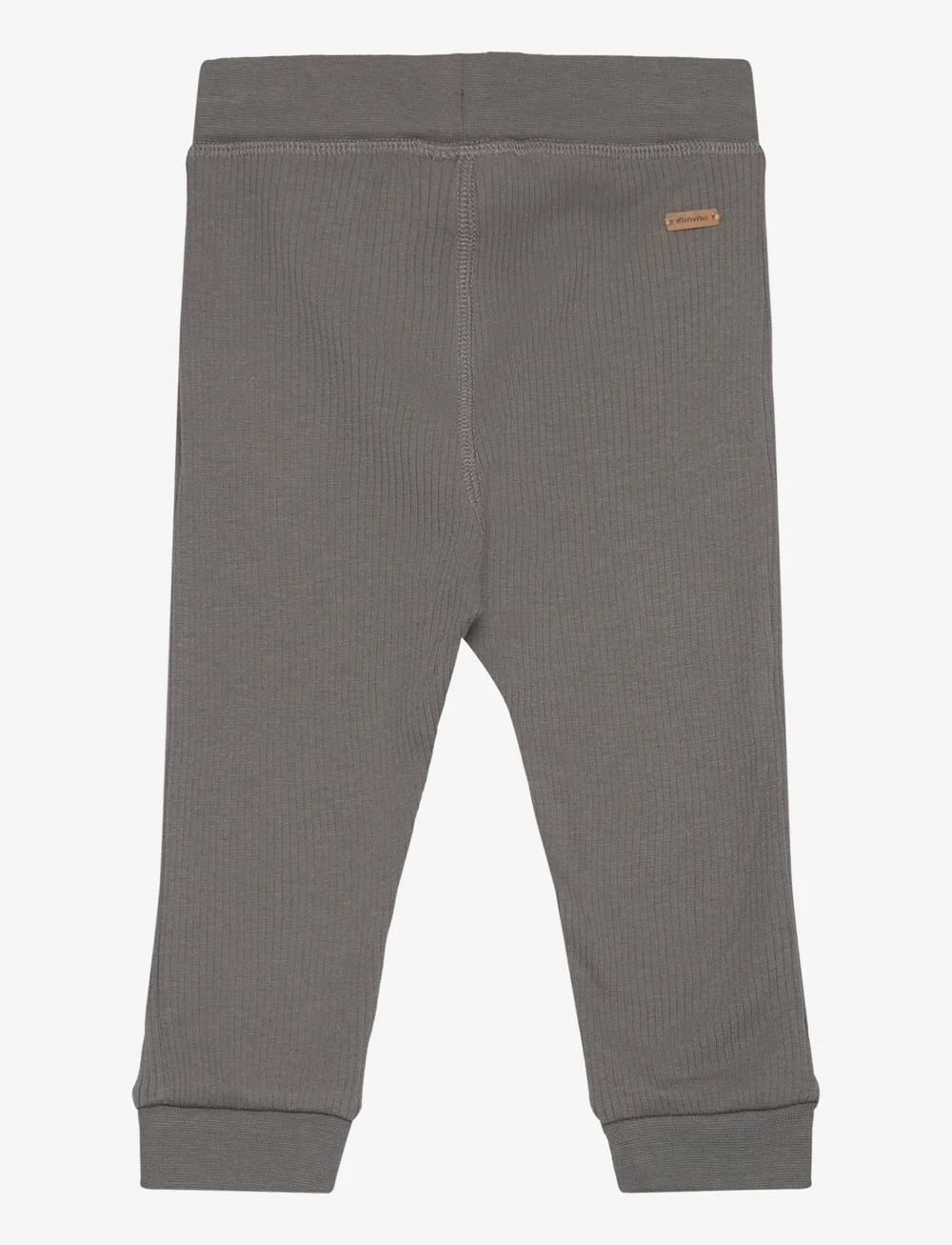 Minymo - Pants Rib - sweatpants - gargoyle - 1