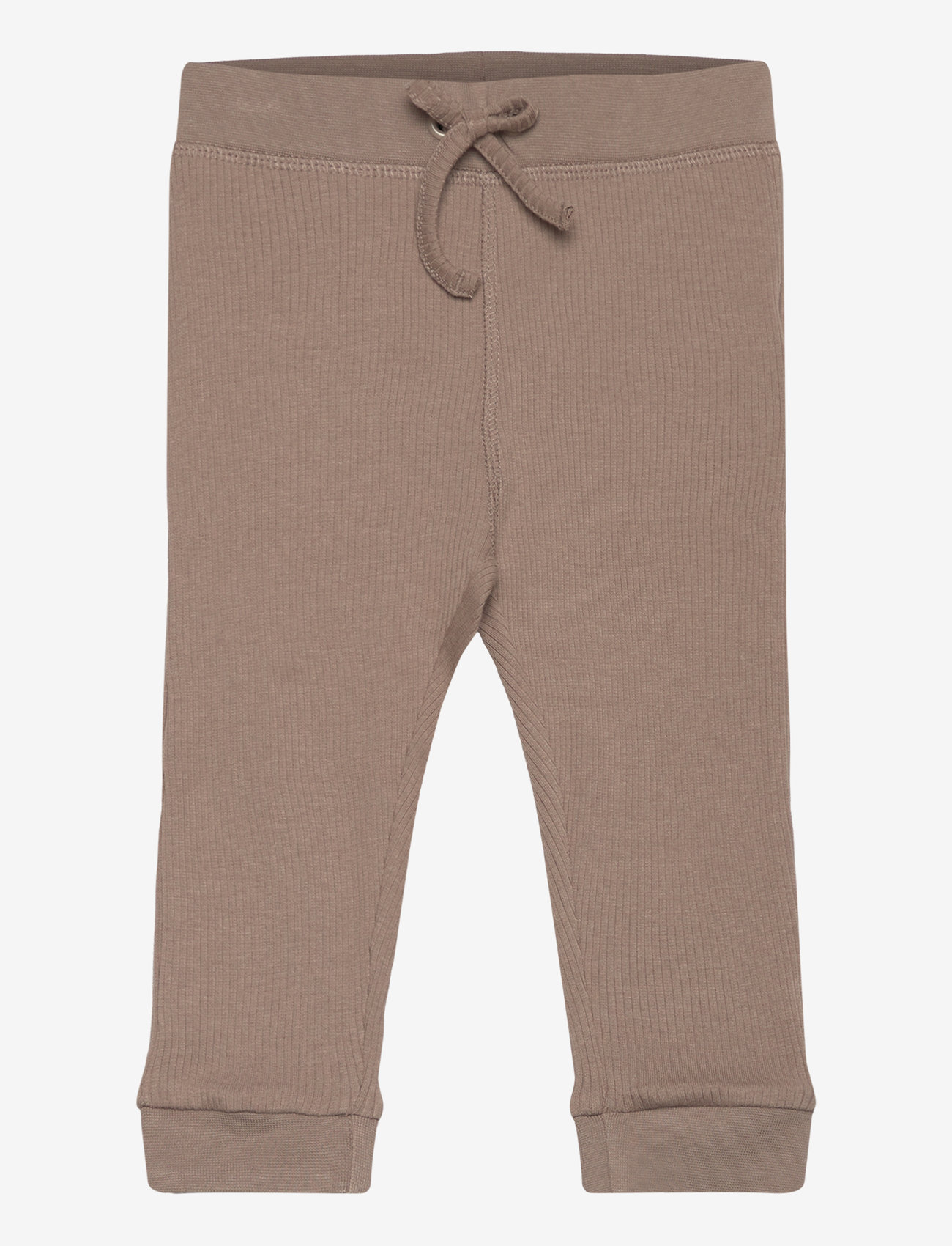 Minymo - Pants Rib - taupe gray - 0