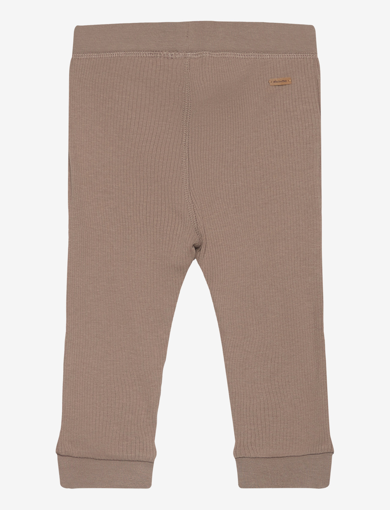 Minymo - Pants Rib - taupe gray - 1