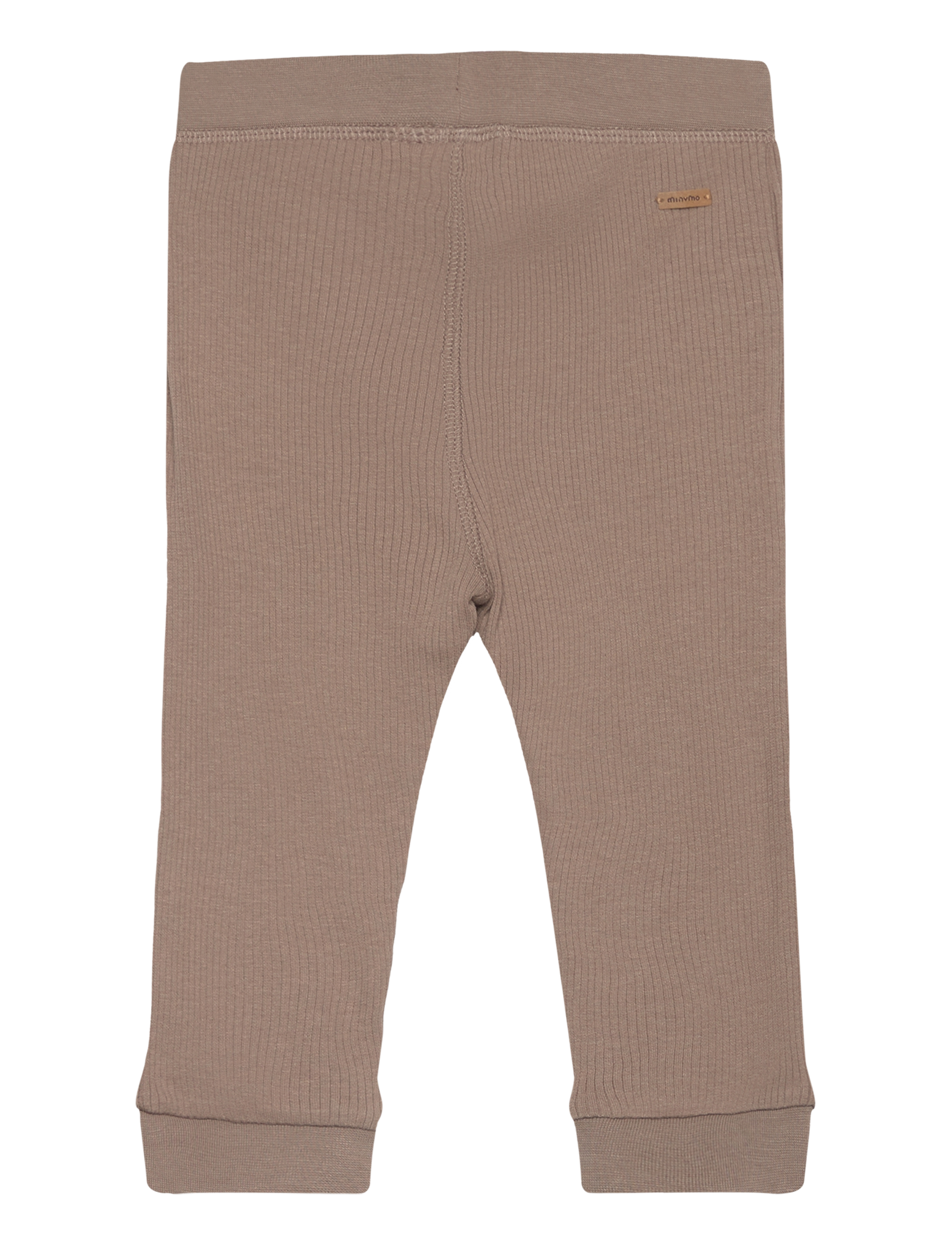 Minymo - Pants Rib - taupe gray - 1