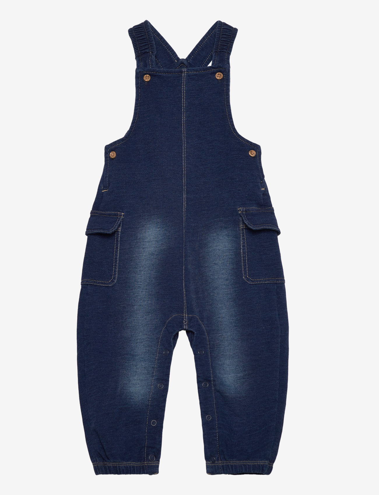 Minymo - Overall Sweat Denim - parisian night - 0