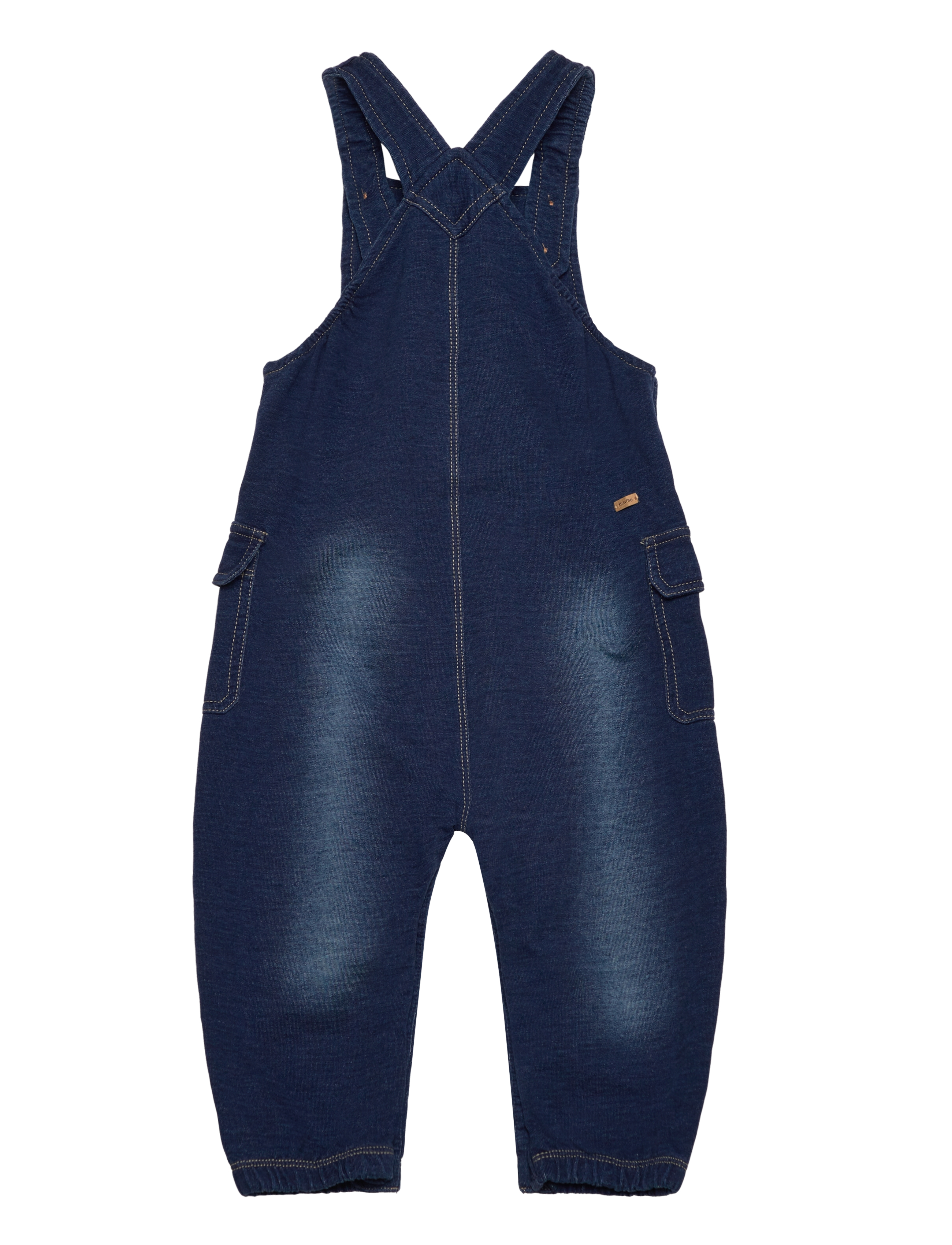 Minymo - Overall Sweat Denim - parisian night - 1