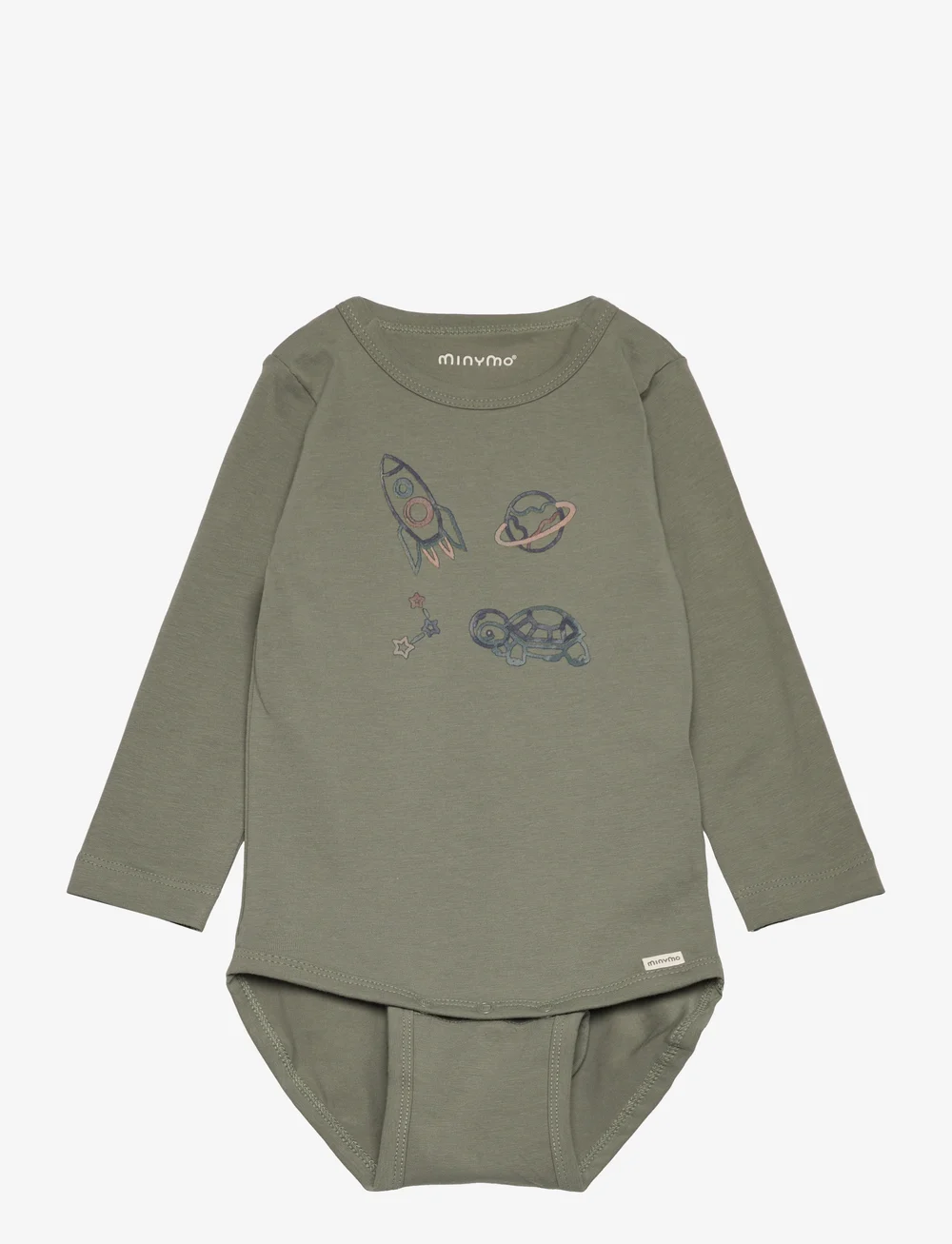 Minymo - Body LS - langärmelige bodys - sea spray - 0