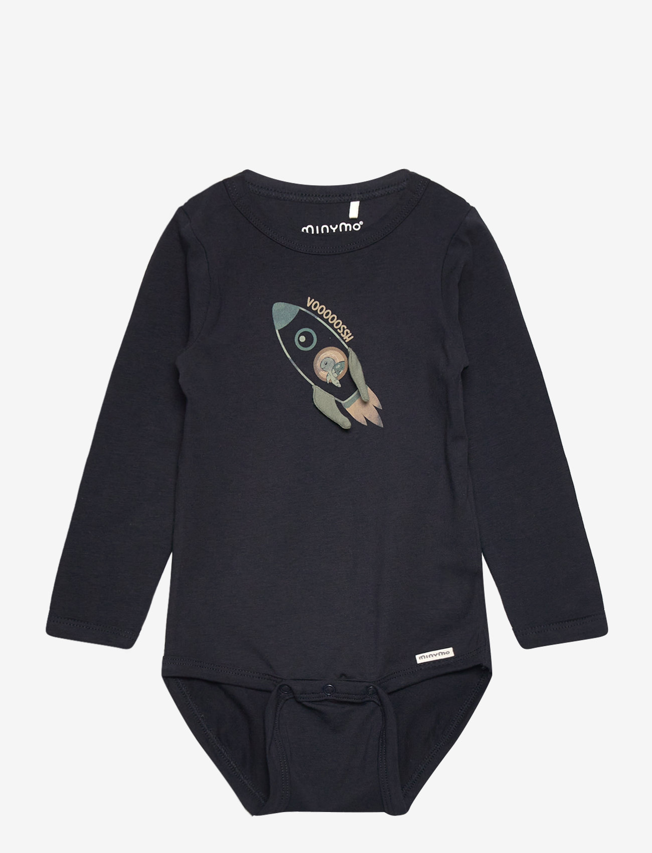 Minymo - Body LS - pikkade varrukatega - dark navy - 0