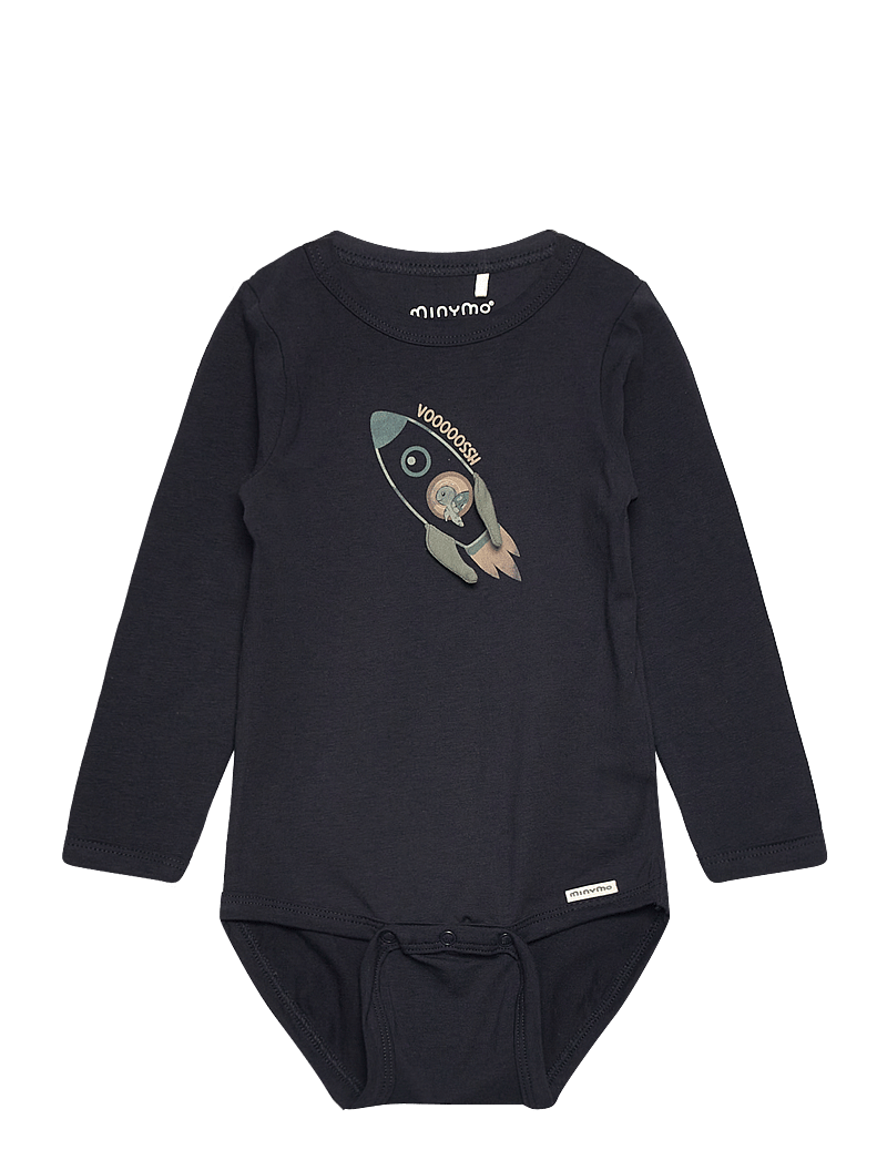 Minymo - Body LS - pikkade varrukatega - dark navy - 0