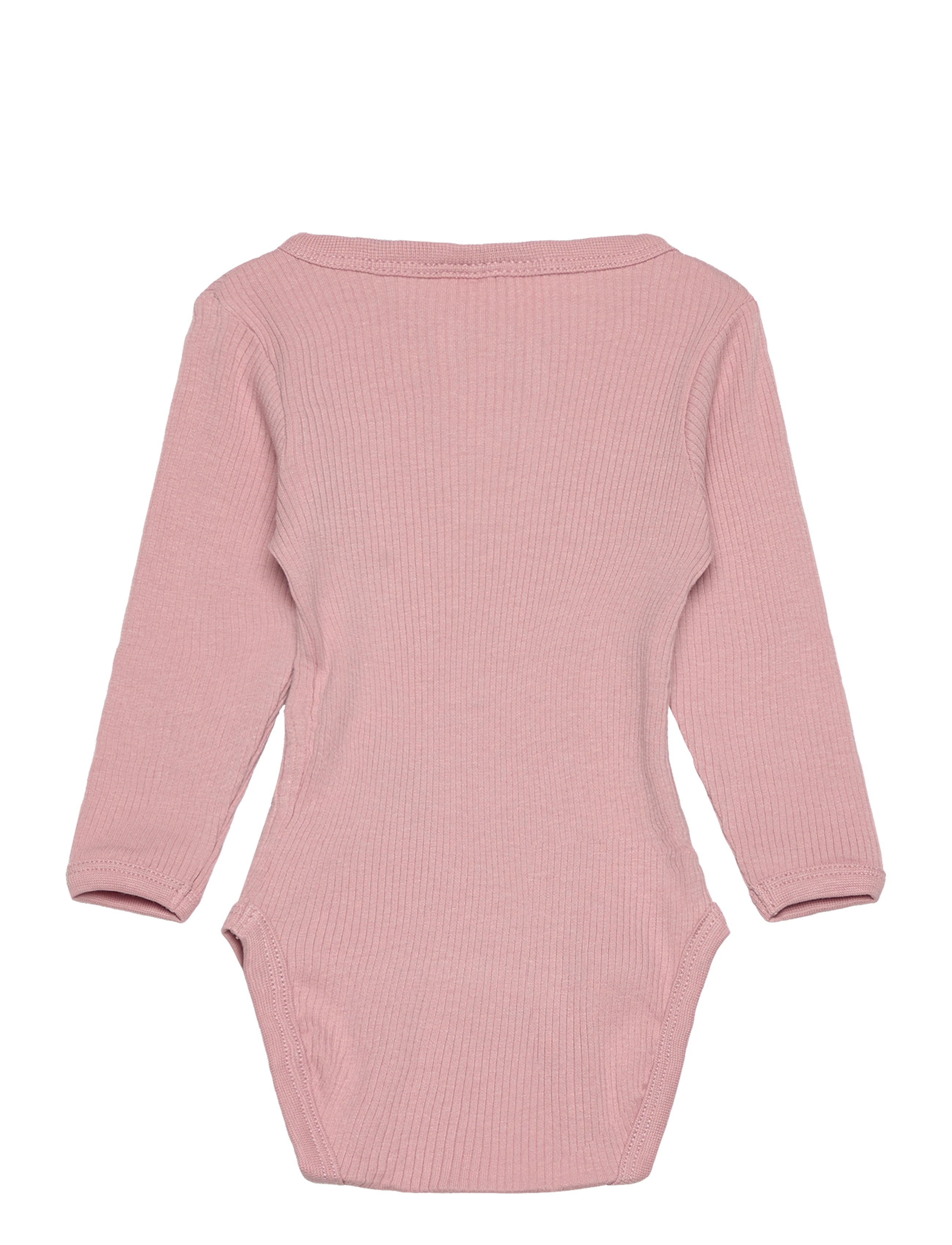 Minymo - Body LS Rib - pale mauve - 1