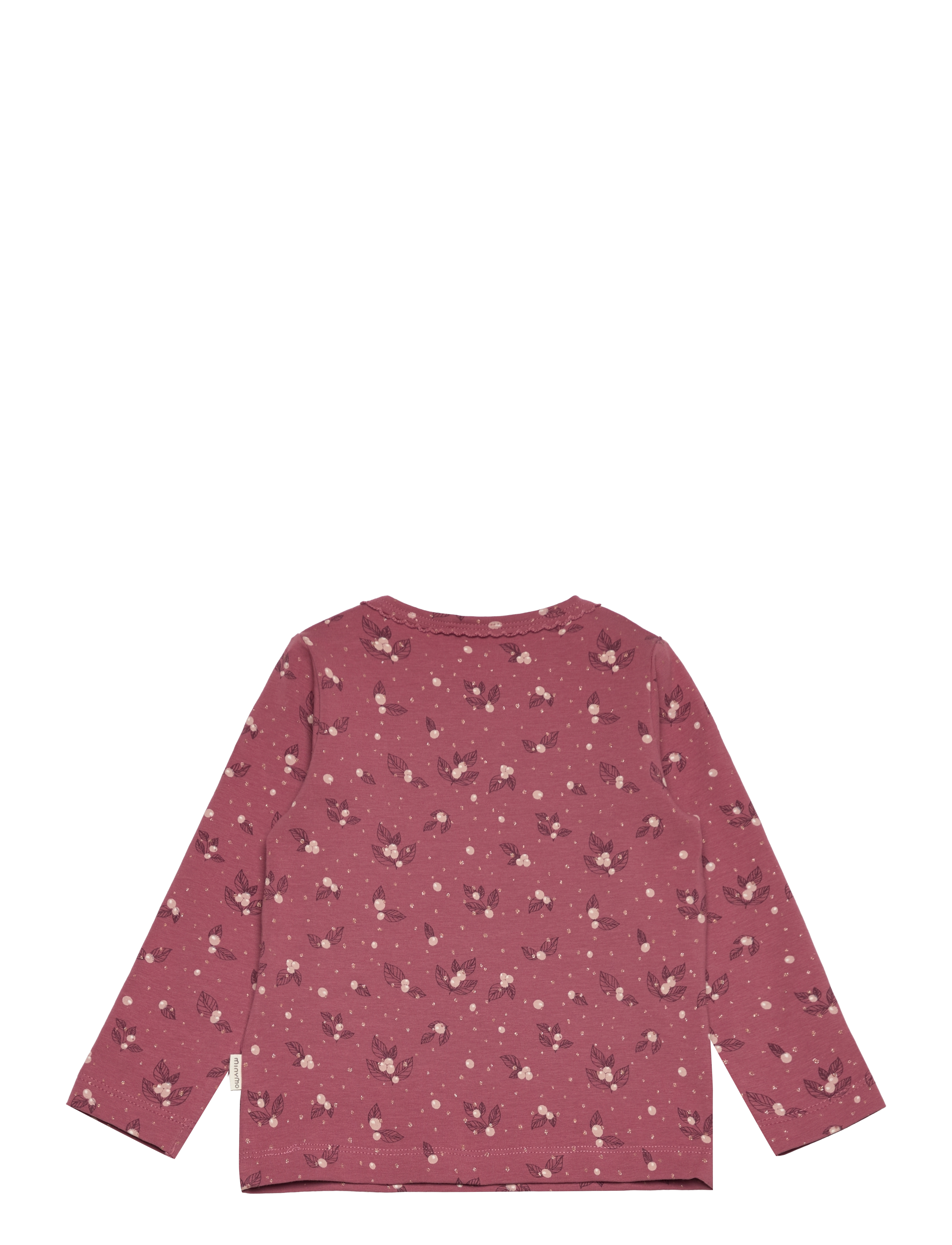 Minymo - T-shirt LS AOP - deco rose - 1