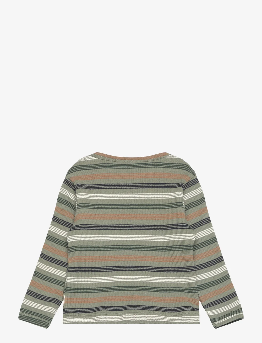 Minymo - T-shirt LS Y/D Rib - langärmelig - sea spray - 1
