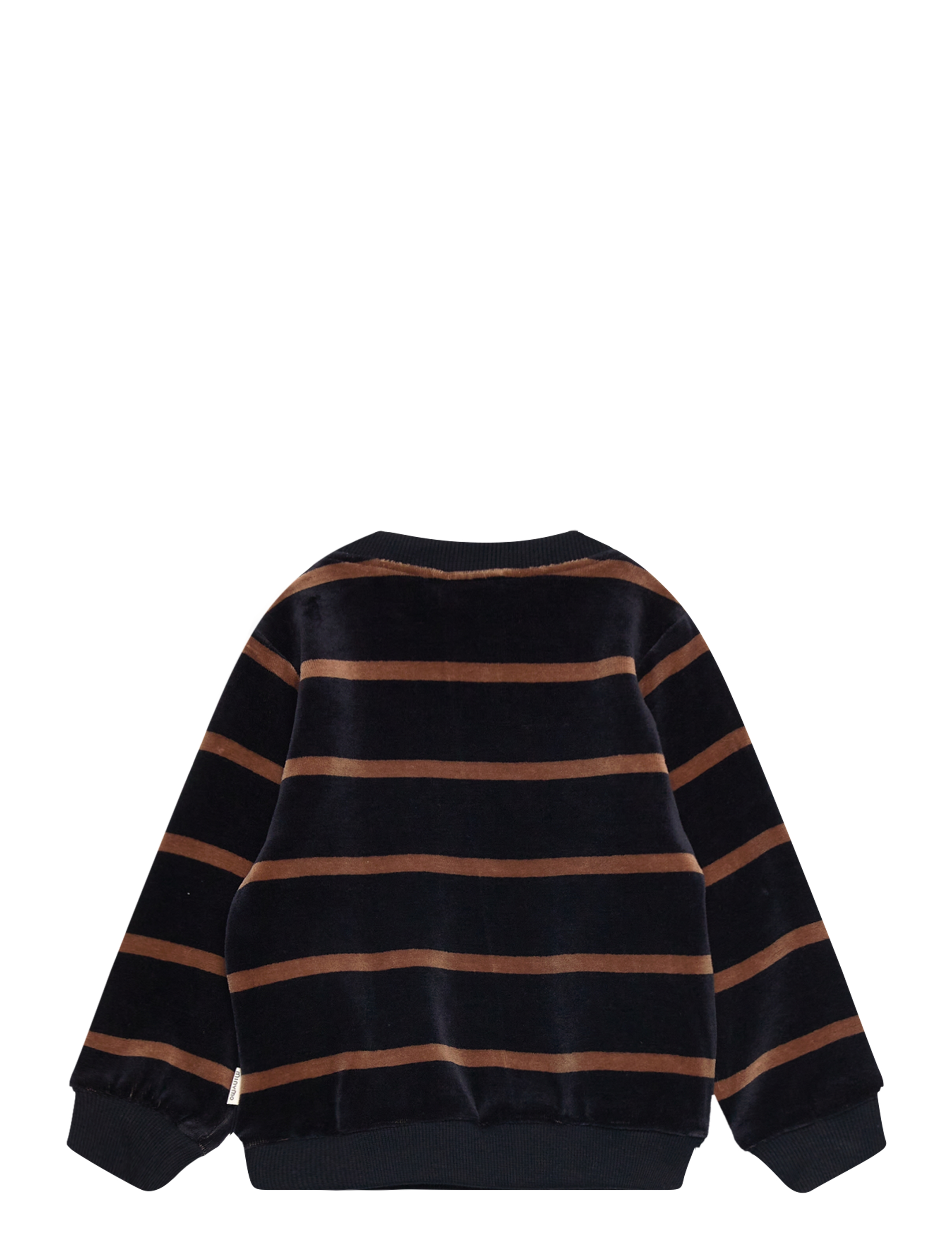 Minymo - Sweatshirt LS Y/D Velour - dark navy - 1