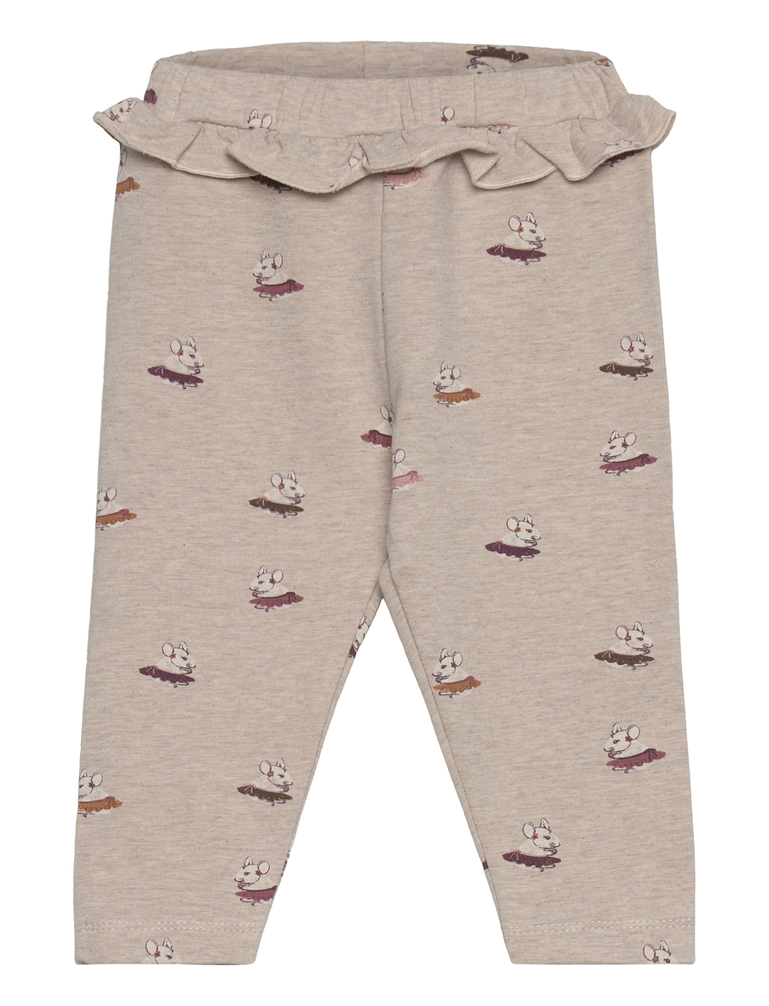 Pants AOP Sweat - BEIGE MELANGE
