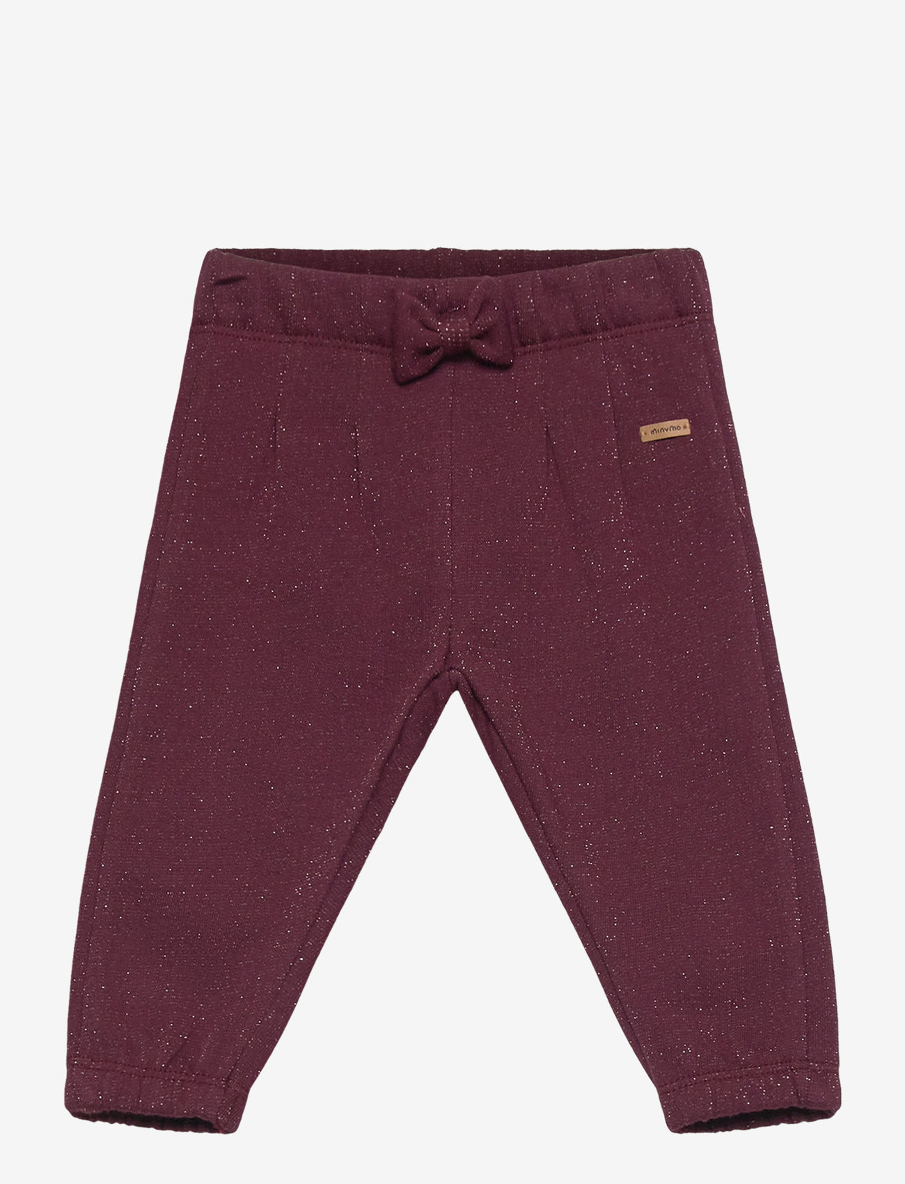 Minymo - Pants Sweat - tawny port - 0