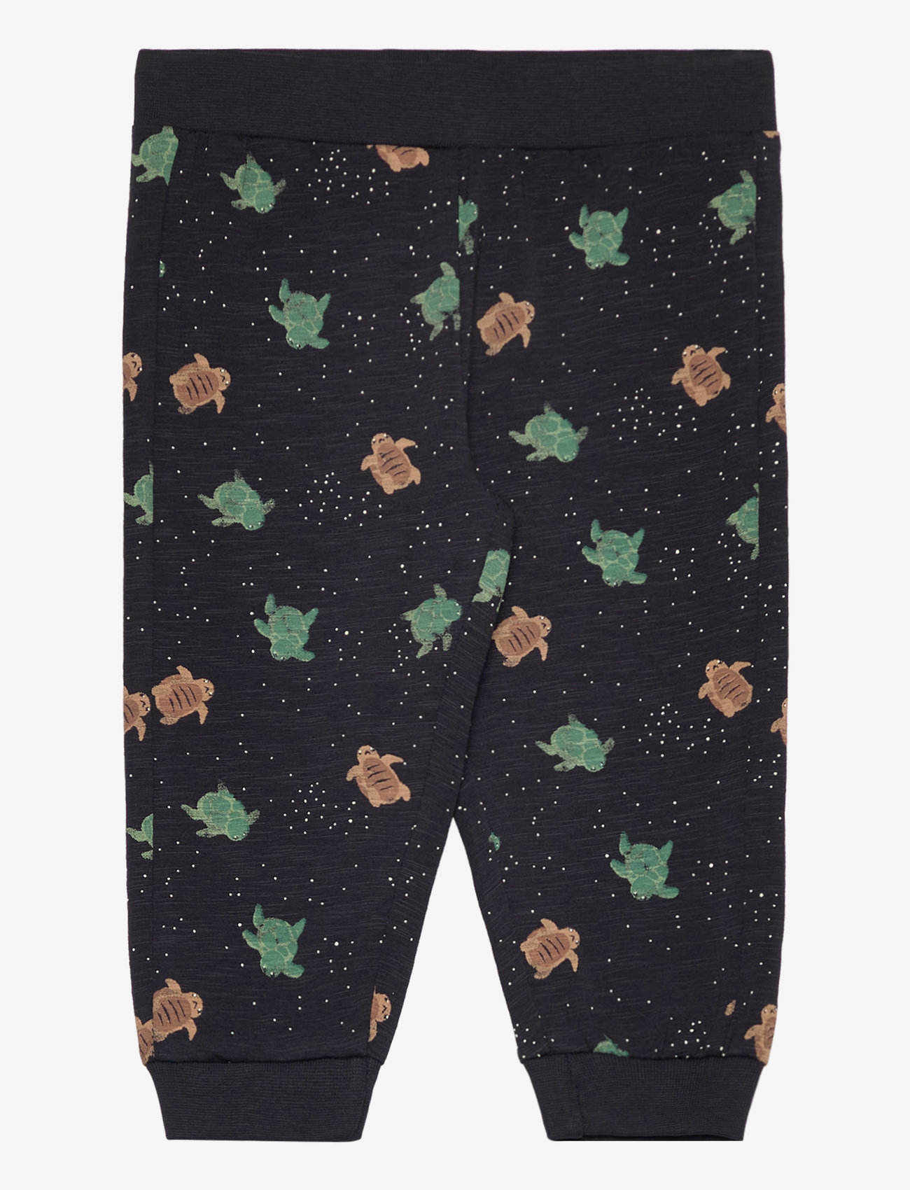 Minymo - Pants AOP - herbstliche kleidung - dark navy - 0