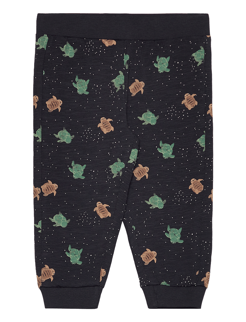 Minymo - Pants AOP - sweatpants - dark navy - 0