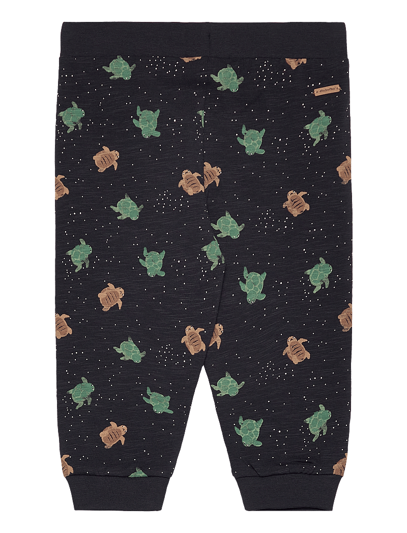 Minymo - Pants AOP - sweatpants - dark navy - 1